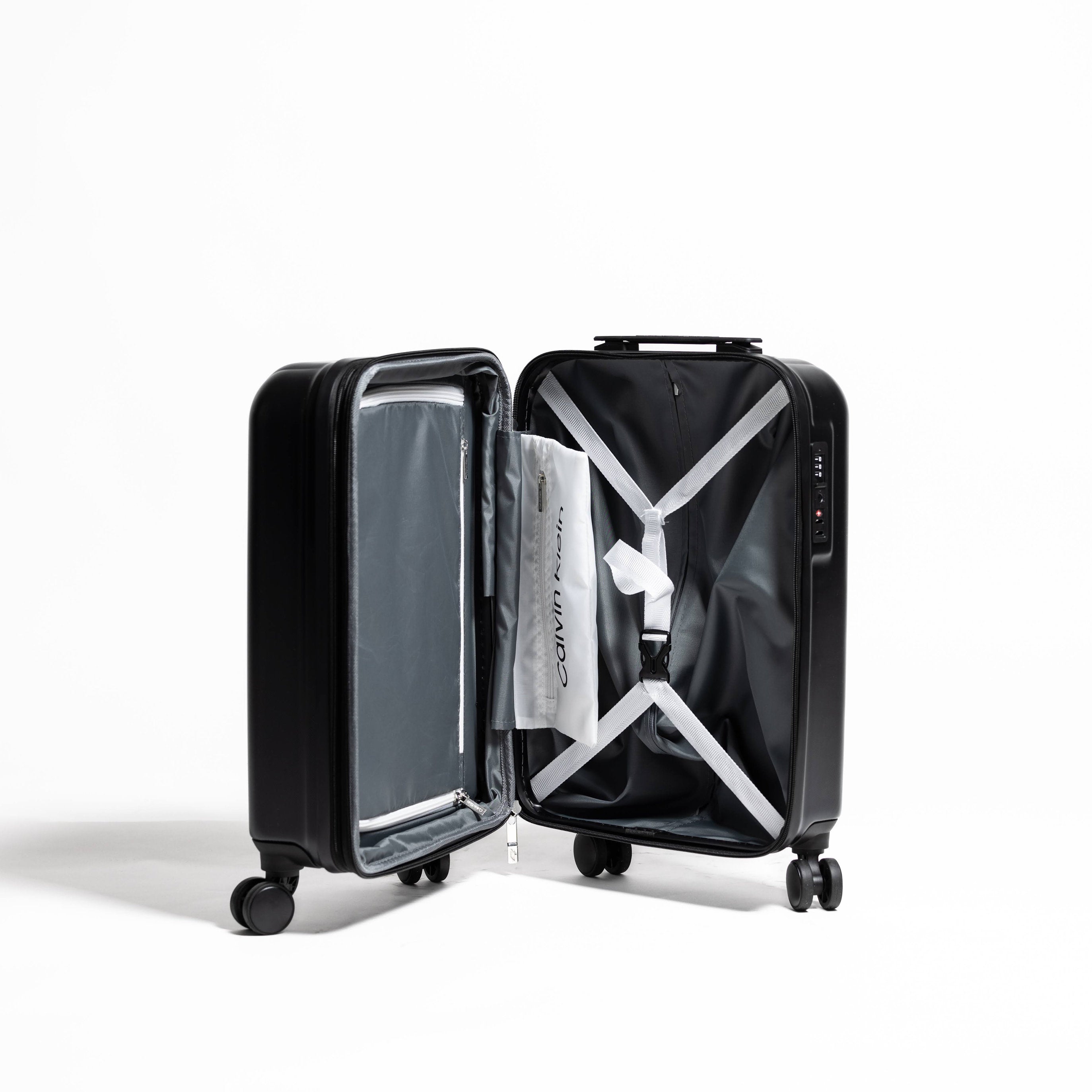 Calvin Klein Black Cabin Luggage_LH118IM4_BLK_03