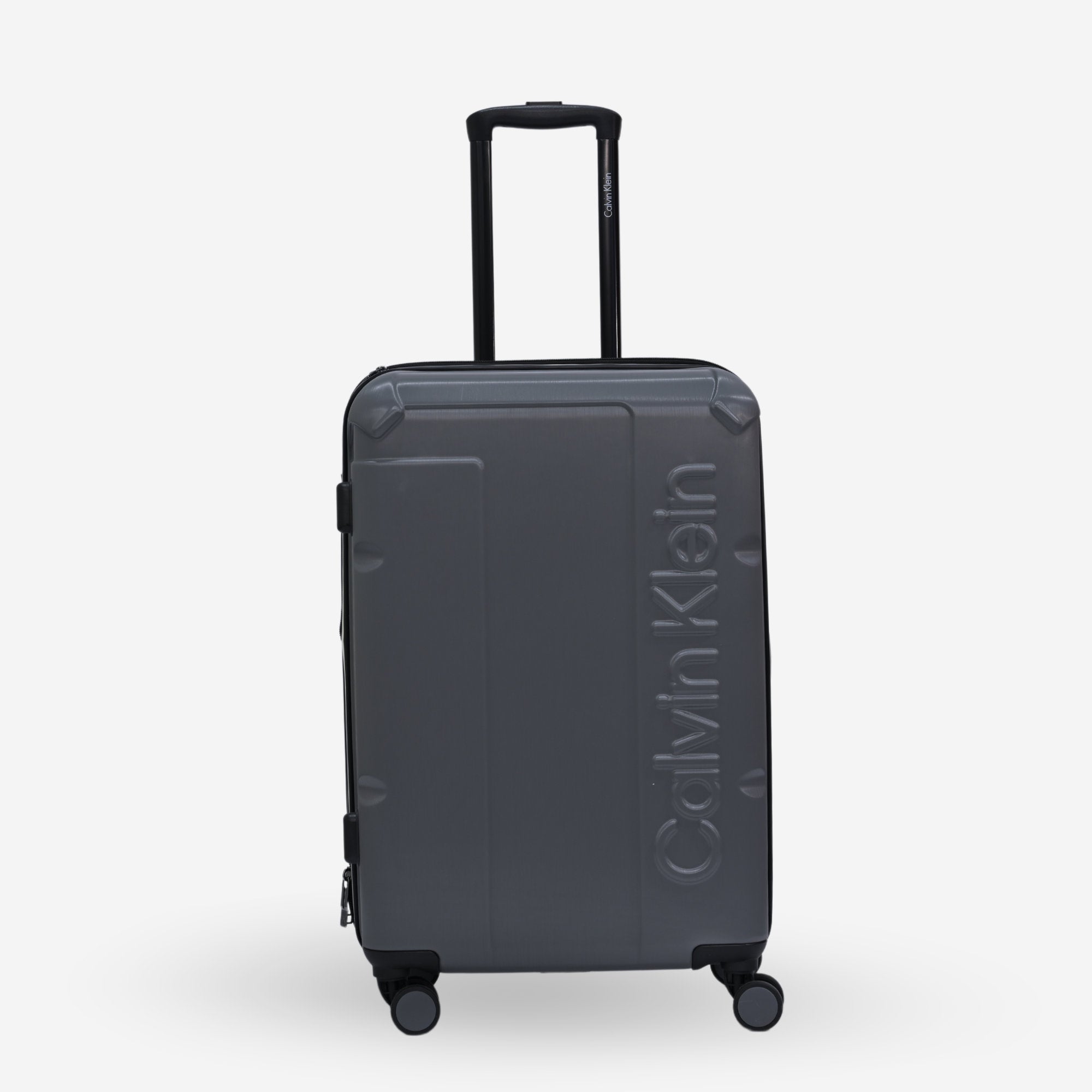 Calvin Klein Charcoal Grey Medium Luggage_LH418CP4_CHA_01
