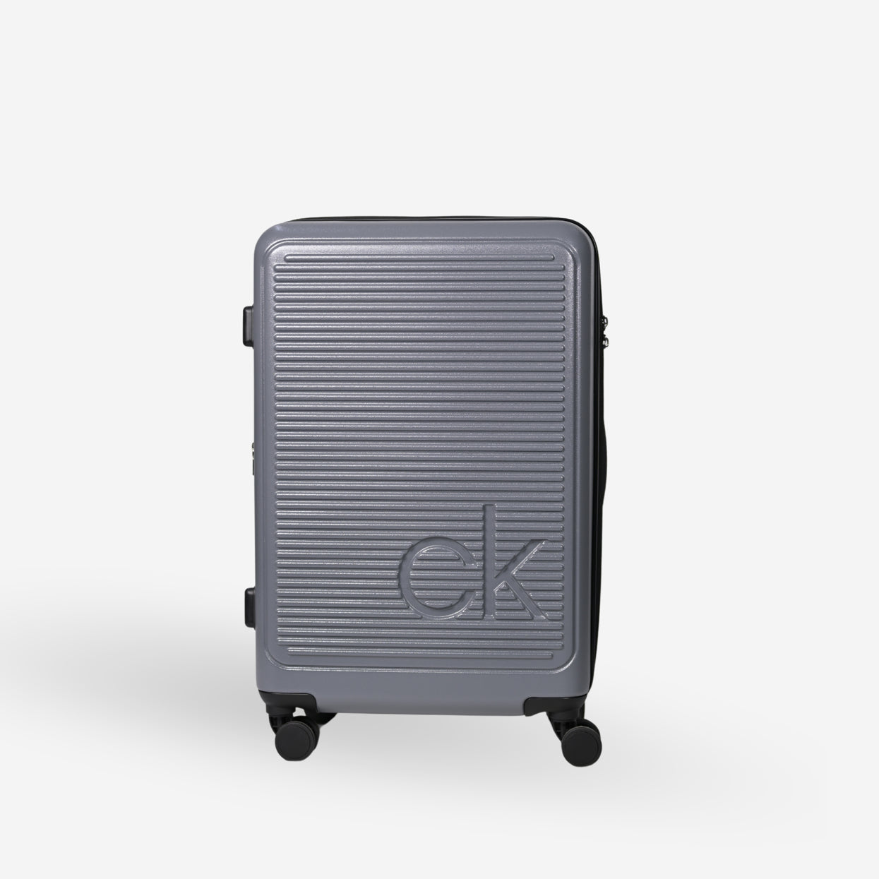 Calvin Klein_Grey_Calvin Klein Charcoal Medium Luggage_LH418HO5_CHA_01