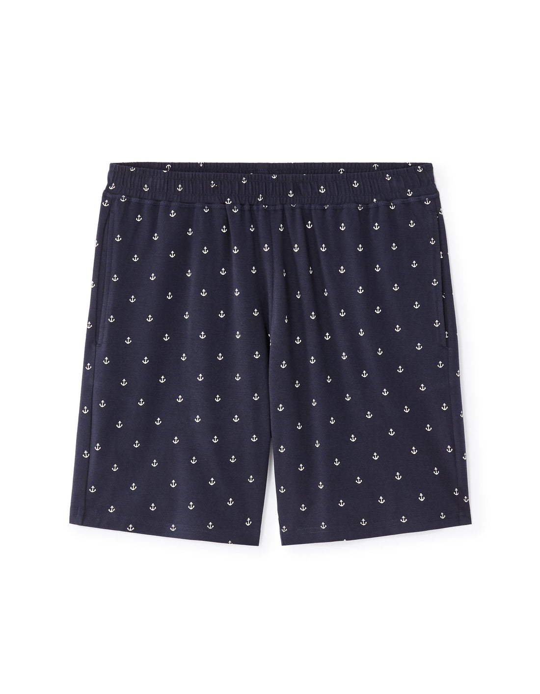 Celio_Navy 100% Cotton Short Pajamas_LIPYANCHOR_NAVY_02