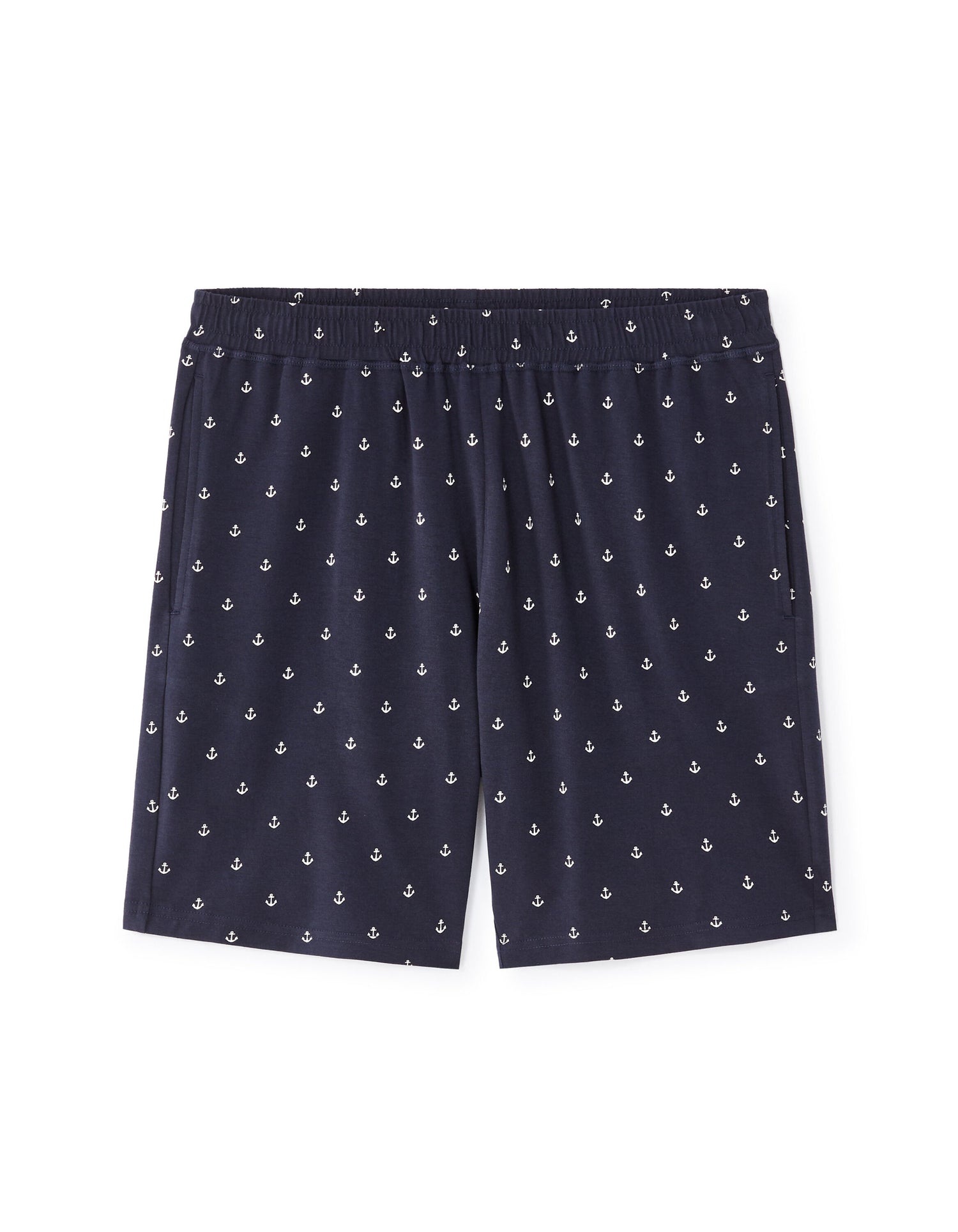 Celio_Navy 100% Cotton Short Pajamas_LIPYANCHOR_NAVY_02