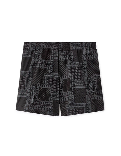 Celio_Black_100% Cotton Pajama Shorts_LIPYCHILL_BLACK_03