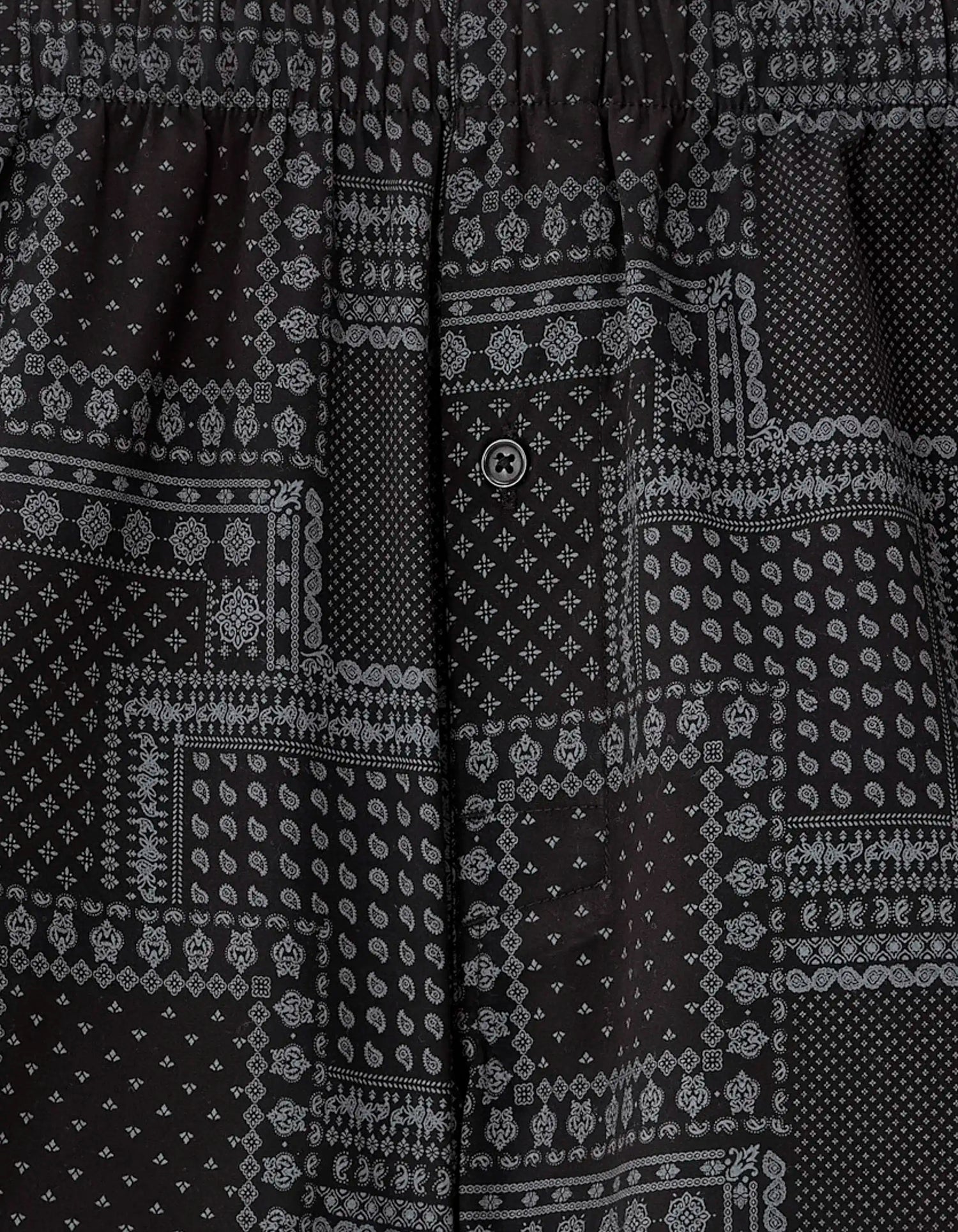 Celio_Black_100% Cotton Pajama Shorts_LIPYCHILL_BLACK_05