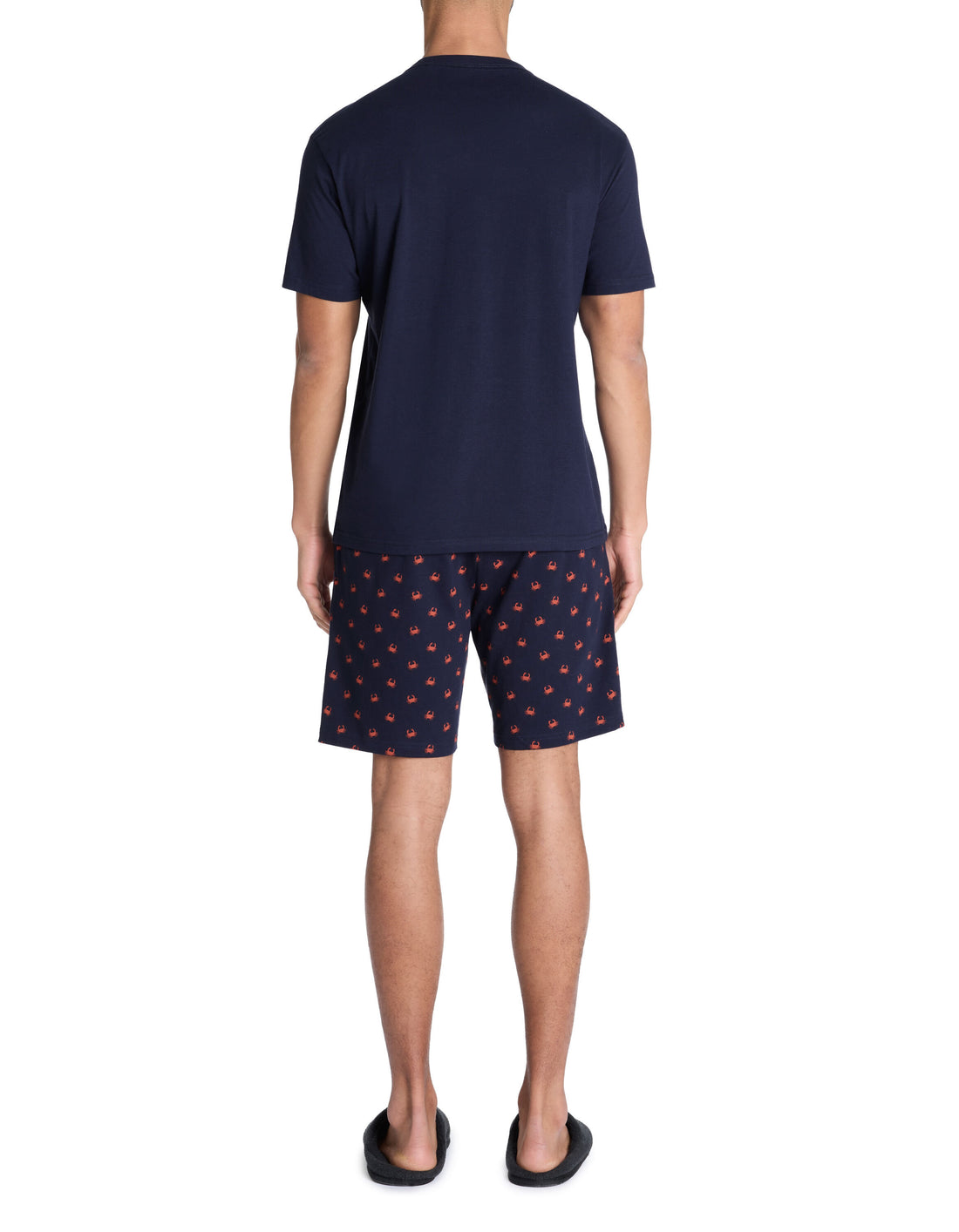Celio_Navy 100% Cotton Short Pajamas_LIPYCRABE_NAVY_02