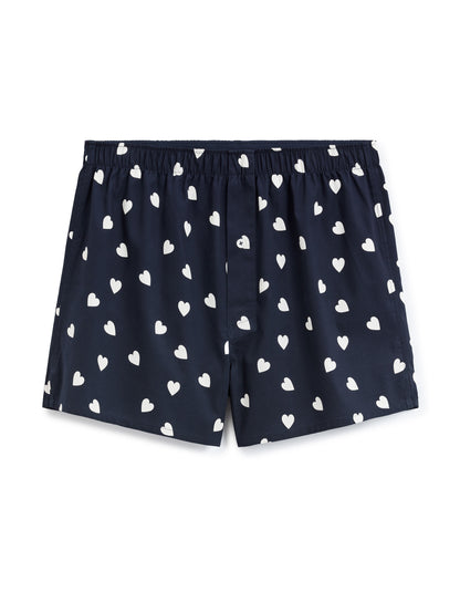 Celio_Navy 100% Cotton Short Pajamas_LIPYLOVE_NAVY_03