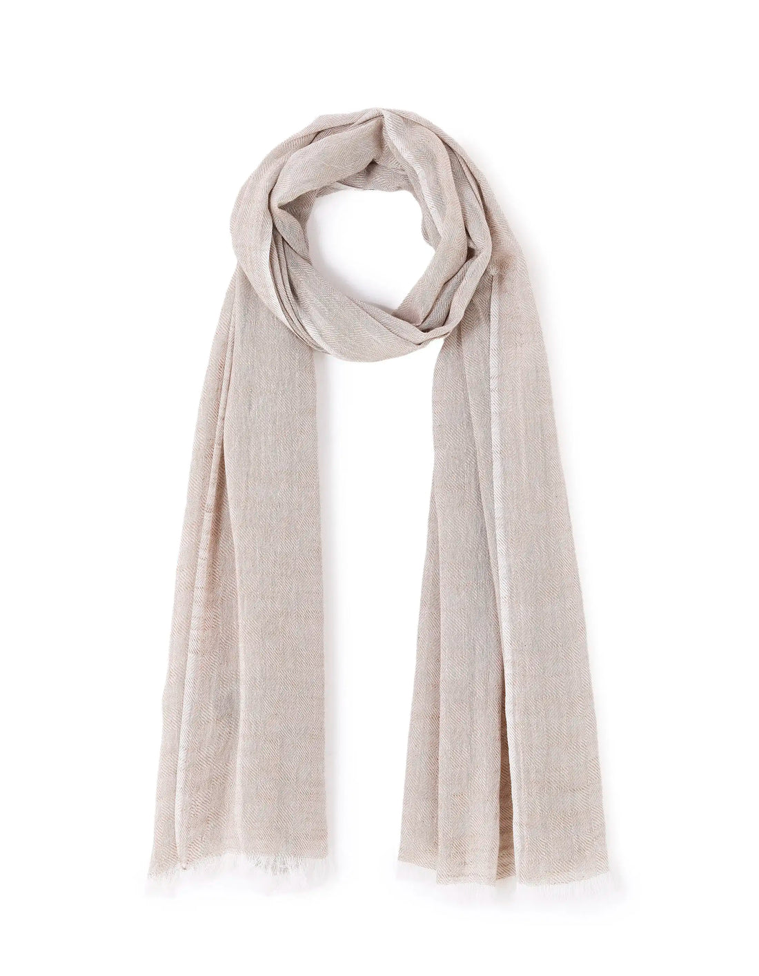 Celio_Beige_100% Cotton Scarf_LISCASOLID_BEIGE_01