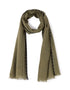 Celio_Khaki_100% Cotton Scarf_LISCASOLID_KHAKI_01