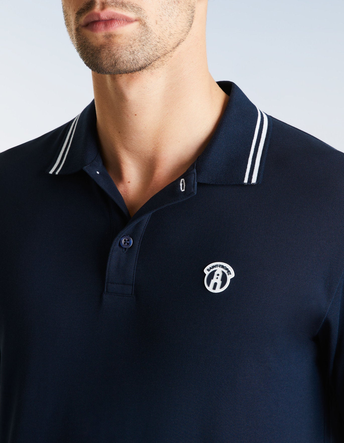 Saint-Tropez - Pique Polo Shirt_05