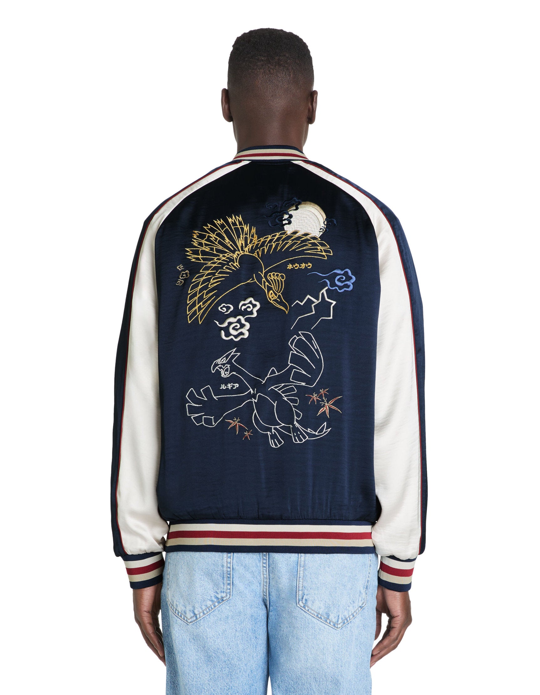 Celio_PokŽmon Lugia &amp; Ho-Oh Embroidered Jacket_LJUPIK_BLUE_03