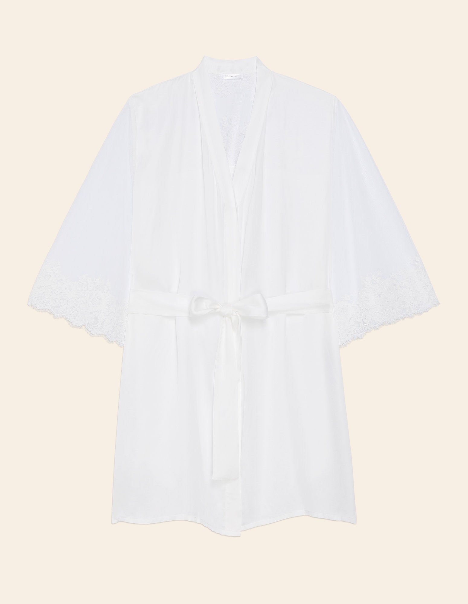 Yamamay_Jasmine Satin and Lace Kimono with Belt_LKID181002_096_05