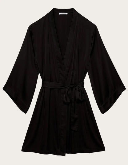 Yamamay_Black_Short Viscose Satin Kimono Ð Satin Dream_LKID183001_072_05