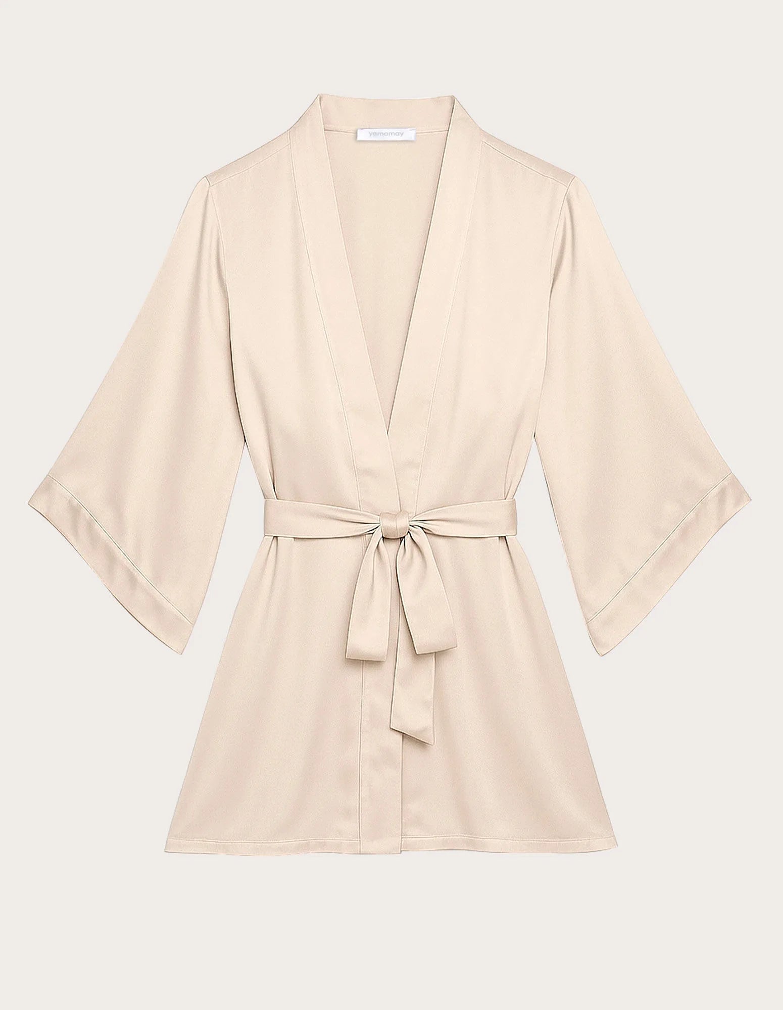 Yamamay_Almond_Short Viscose Satin Kimono Ð Satin Dream_LKID183001_244_05