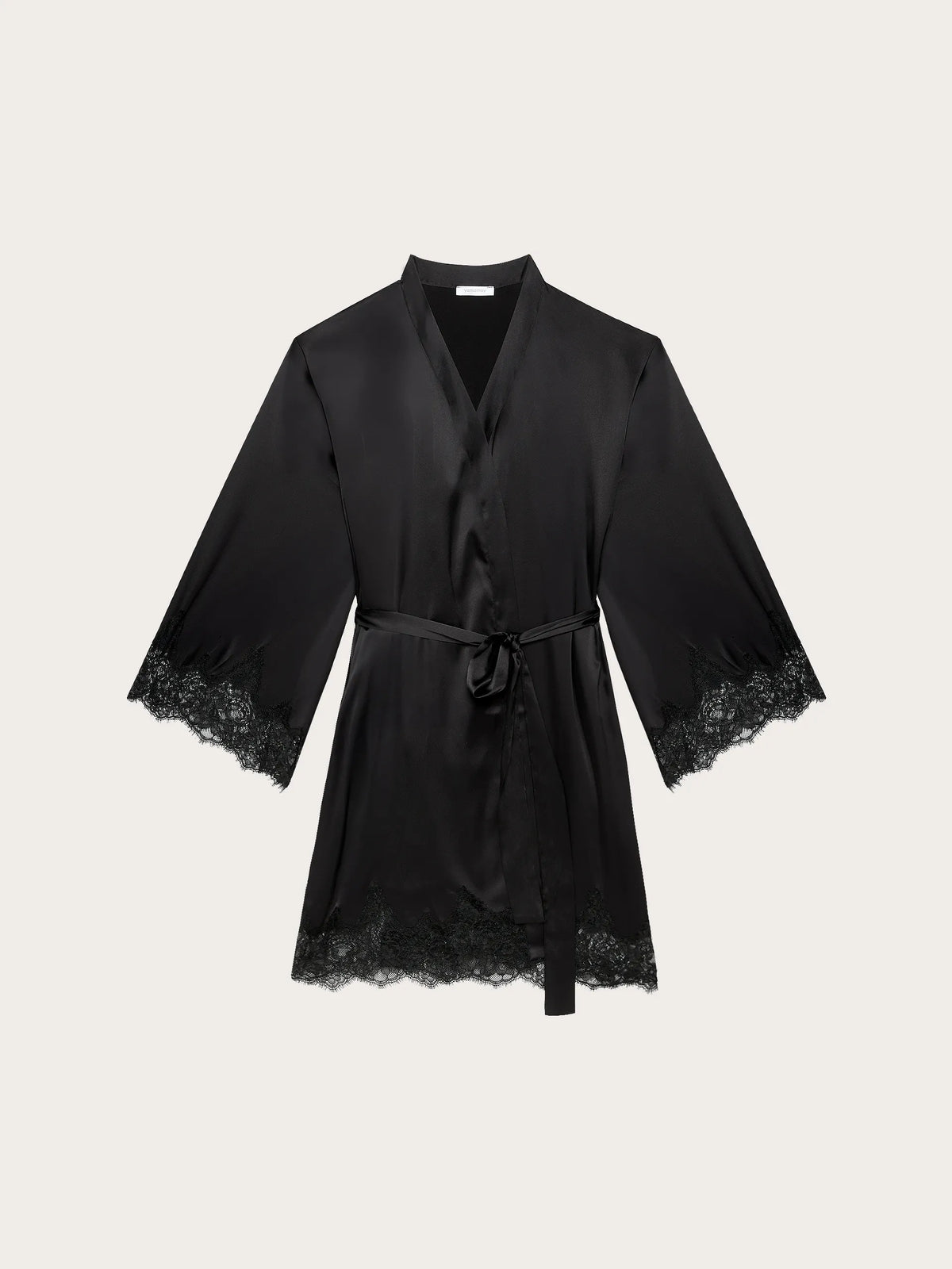 Yamamay BLACK Women Kimono - Midnight Satin SKU: LKID193002_072 Image 04