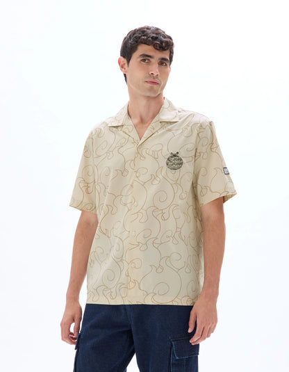 Celio_Light Beige_One Piece Oversized Shirt_LLAONE1_LIGHT BEIGE_01