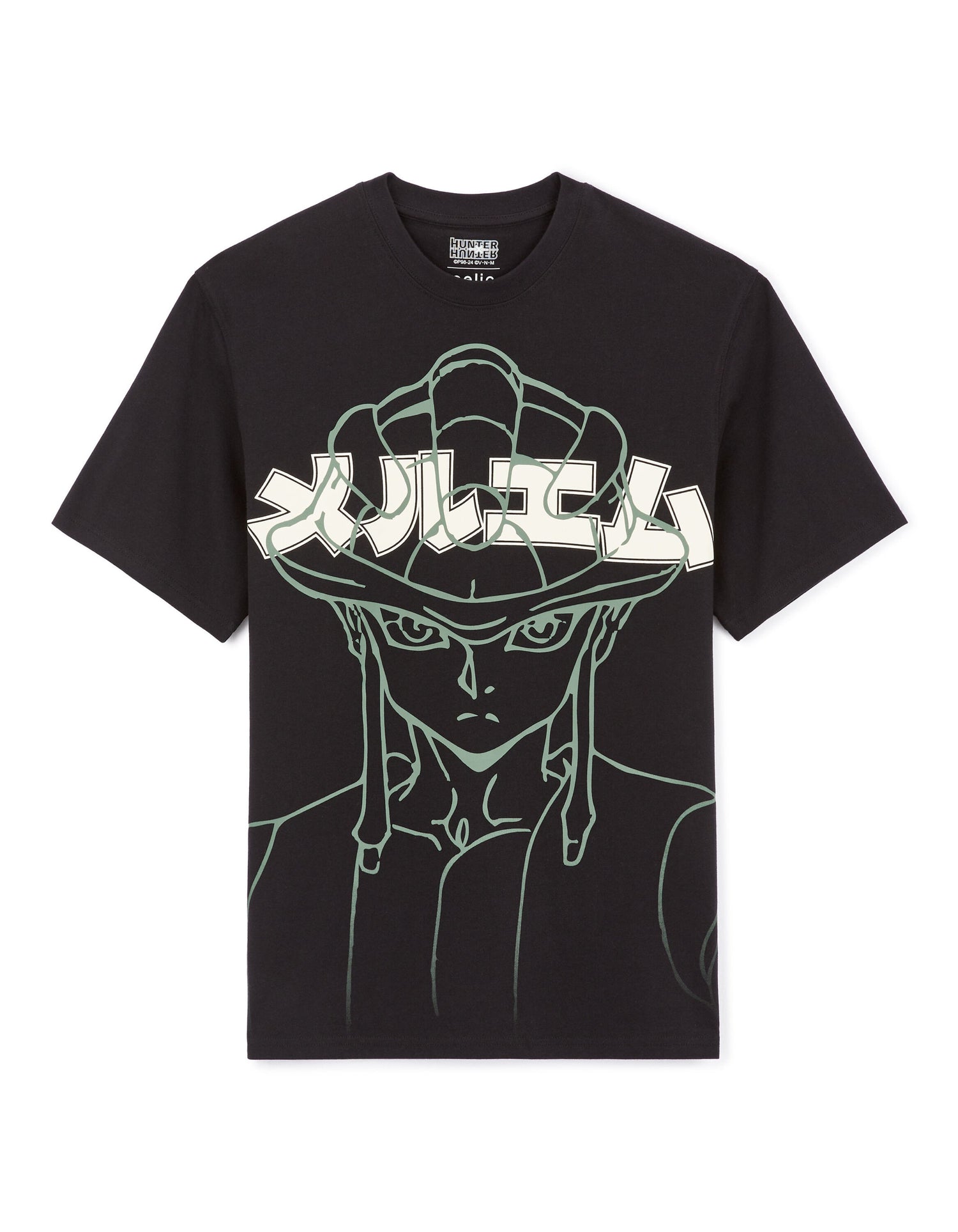 Celio_Hunter X Hunter Black T-Shirt_LLEHXH_BLACK_04