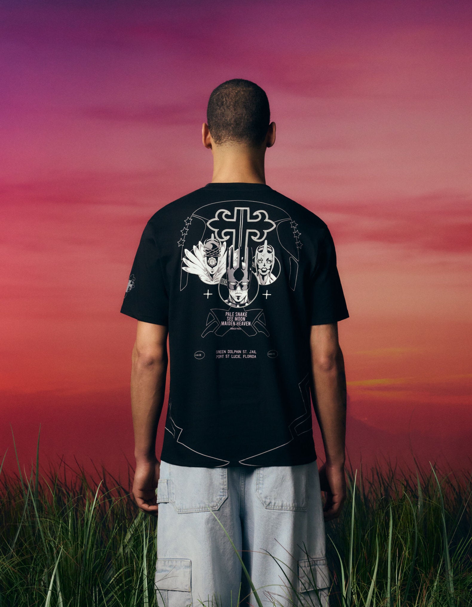 Buy Jojo's Bizarre Adventure Stone Ocean Enrico Pucci T-Shirt – BEVAVA