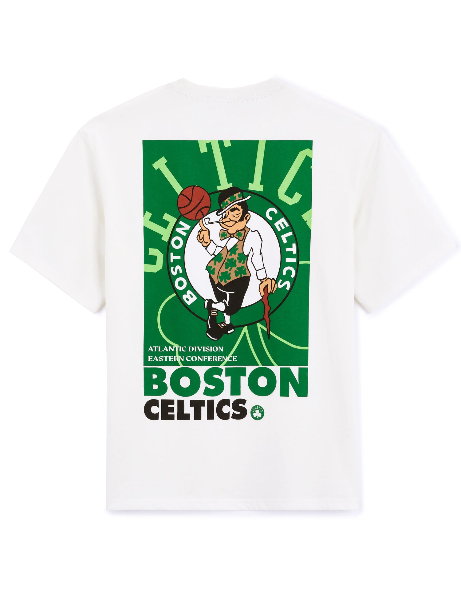 Celio_NBA Boston Celtics White T-Shirt_LLENBA_BLANC_05