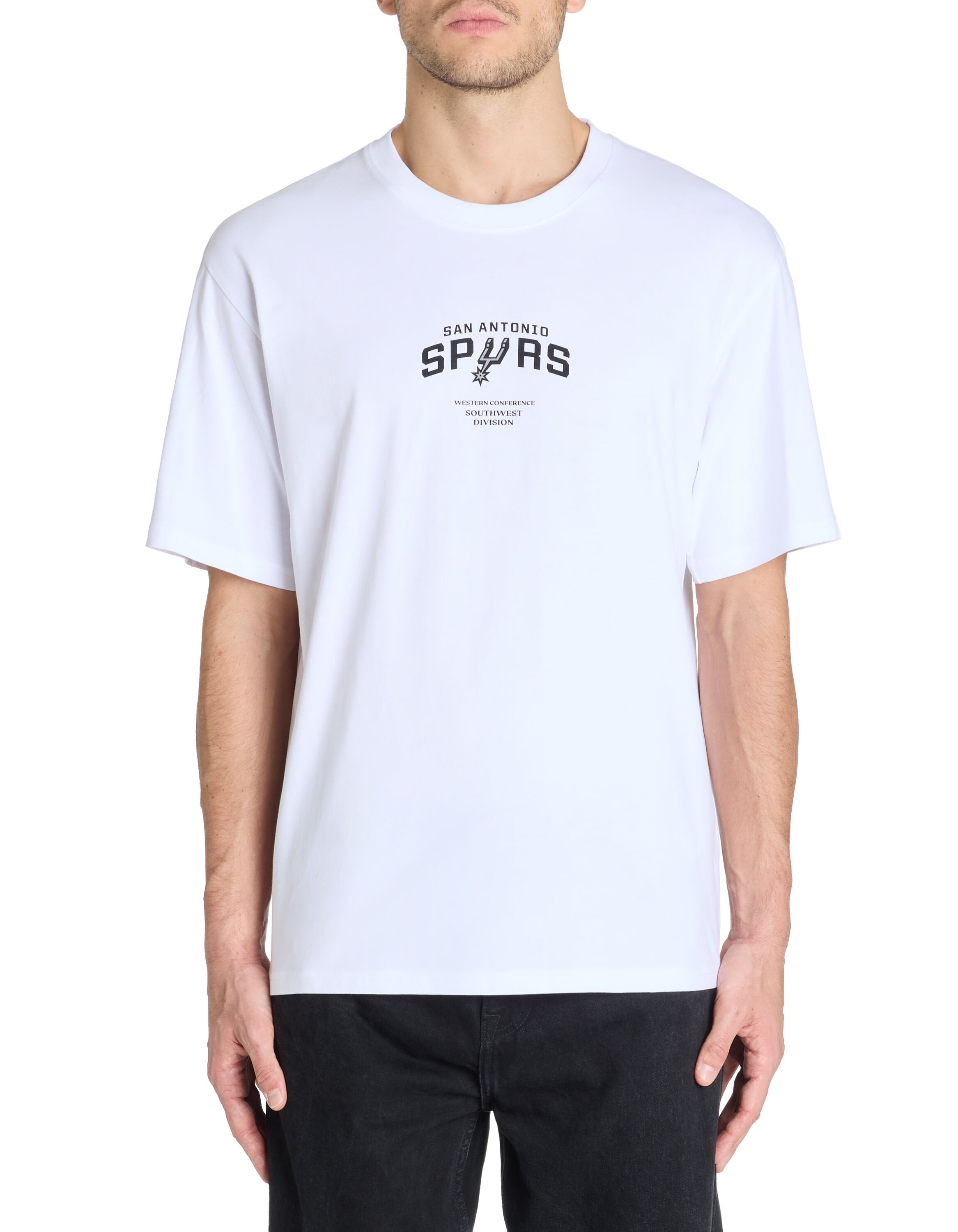 Celio_NBA San Antonio Spurs White T-Shirt_LLENBA_OPTICAL WHITE_03
