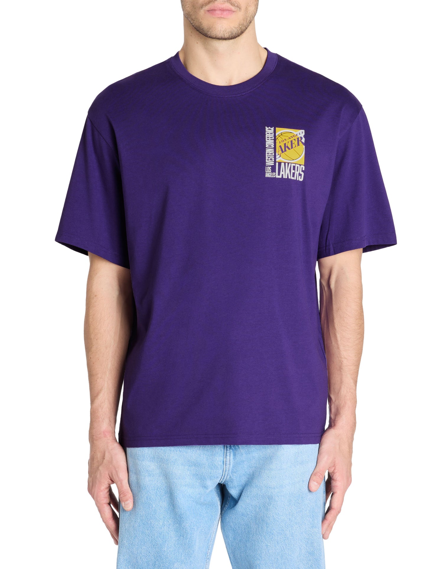 Celio_NBA Los Angeles Lakers Purple T-Shirt_LLENBA_PURPLE_03