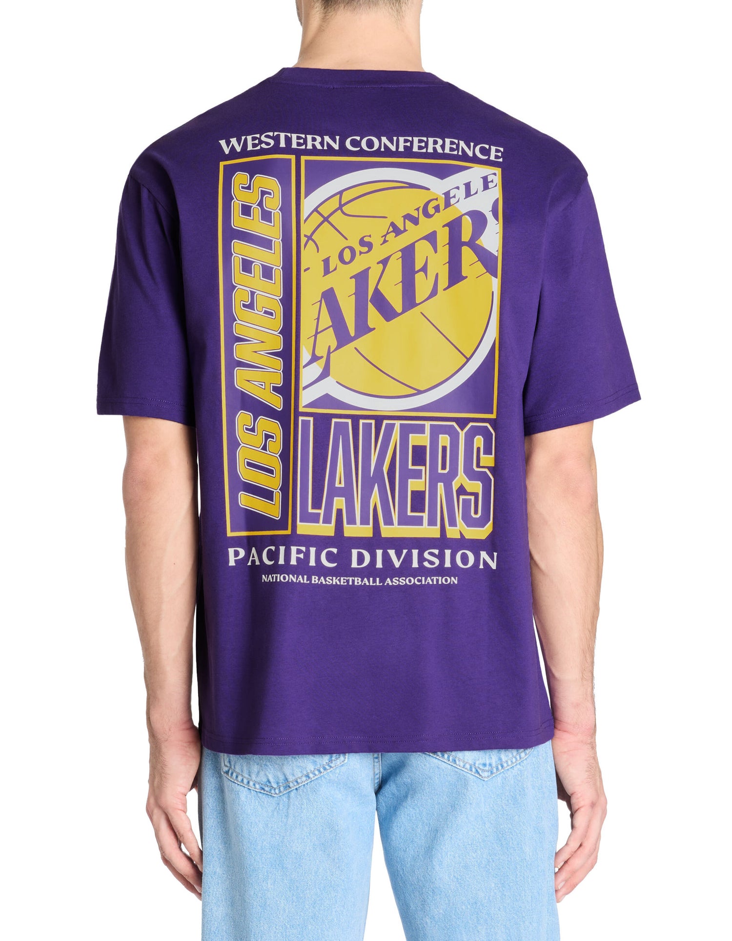Celio_NBA Los Angeles Lakers Purple T-Shirt_LLENBA_PURPLE_04