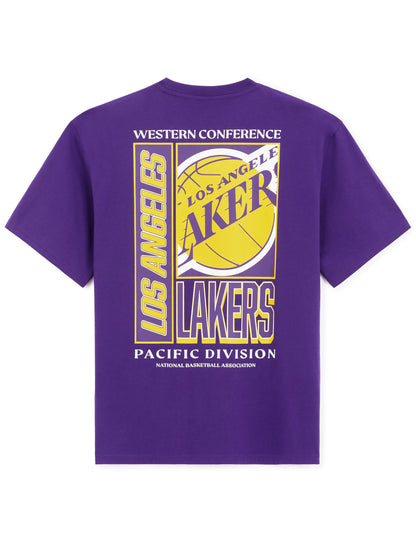 Celio_NBA Los Angeles Lakers Purple T-Shirt_LLENBA_PURPLE_05