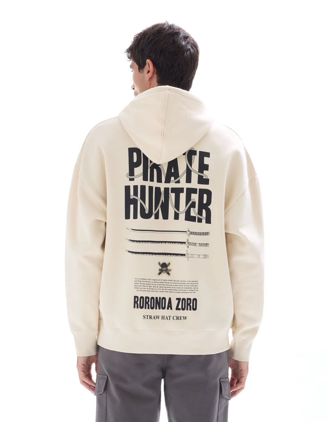 Celio_Beige_One Piece Beige Oversized Hoodie_LLEONESW2_BEIGE_01