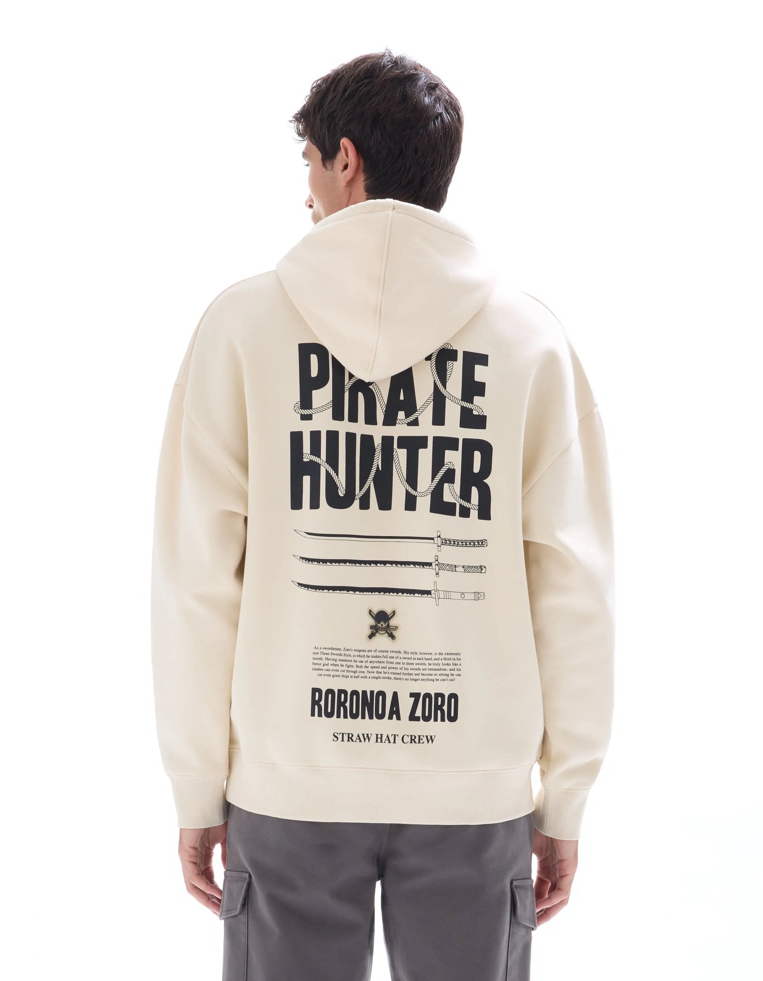 Celio_Beige_One Piece Beige Oversized Hoodie_LLEONESW2_BEIGE_01