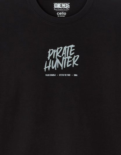 Celio_Black_One Piece Oversized T-Shirt_LLEONE_BLACK_06