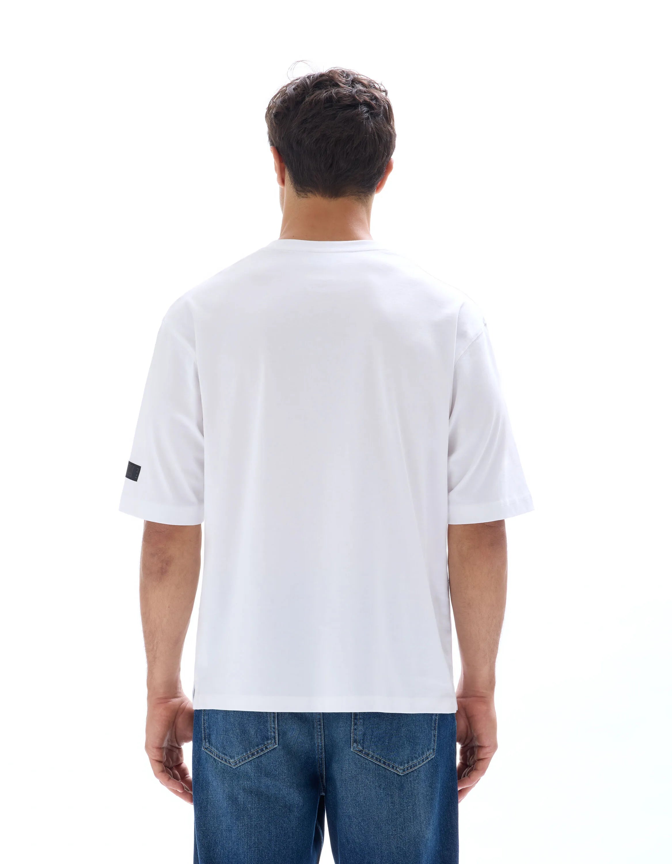 Celio_Blanc_One Piece White Oversized T-Shirt_LLEONE_BLANC_03