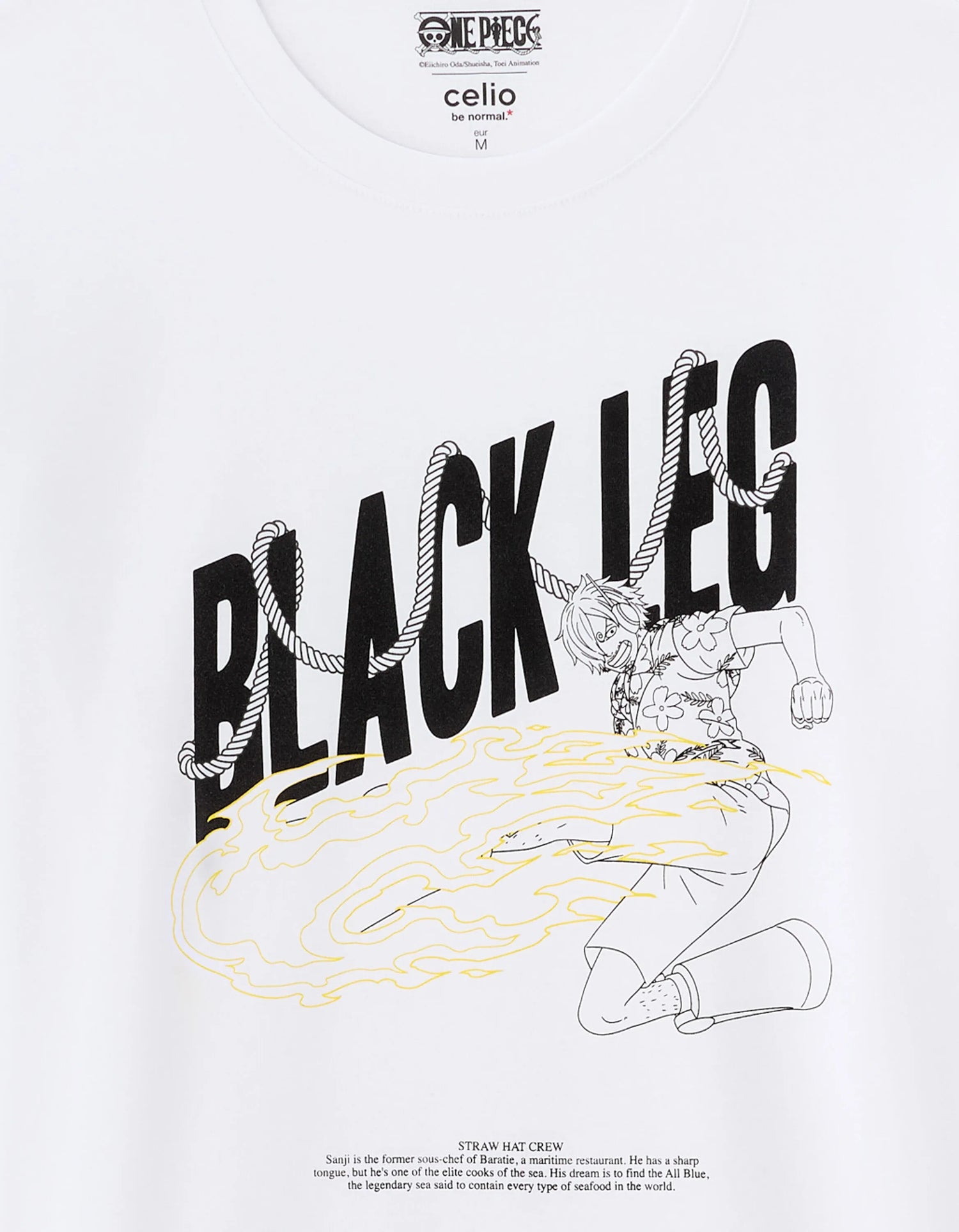 Celio_Blanc_One Piece White Oversized T-Shirt_LLEONE_BLANC_05