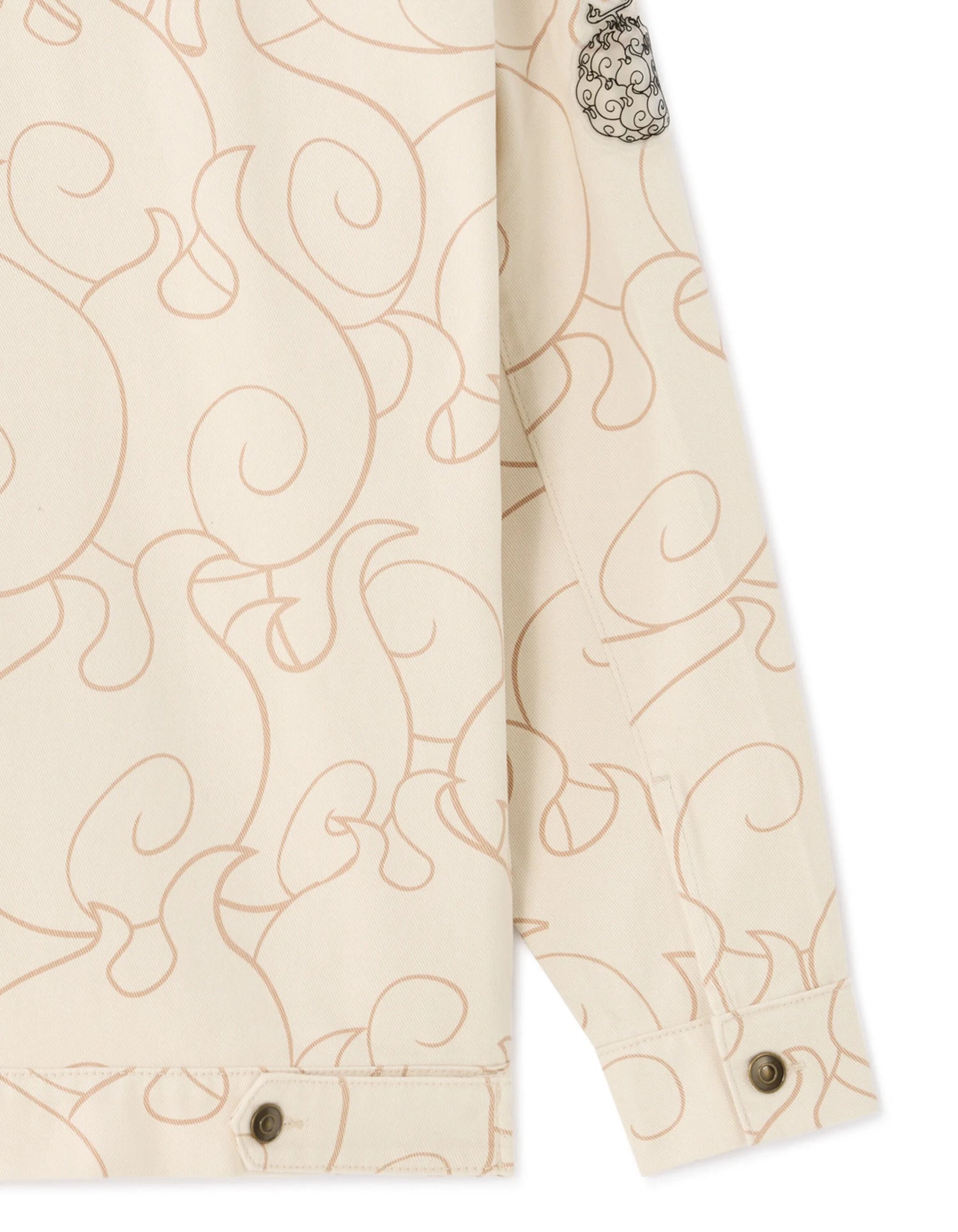 Celio_Light Beige_One Piece Oversized Denim Jacket_LLUONE_LIGHT BEIGE_07