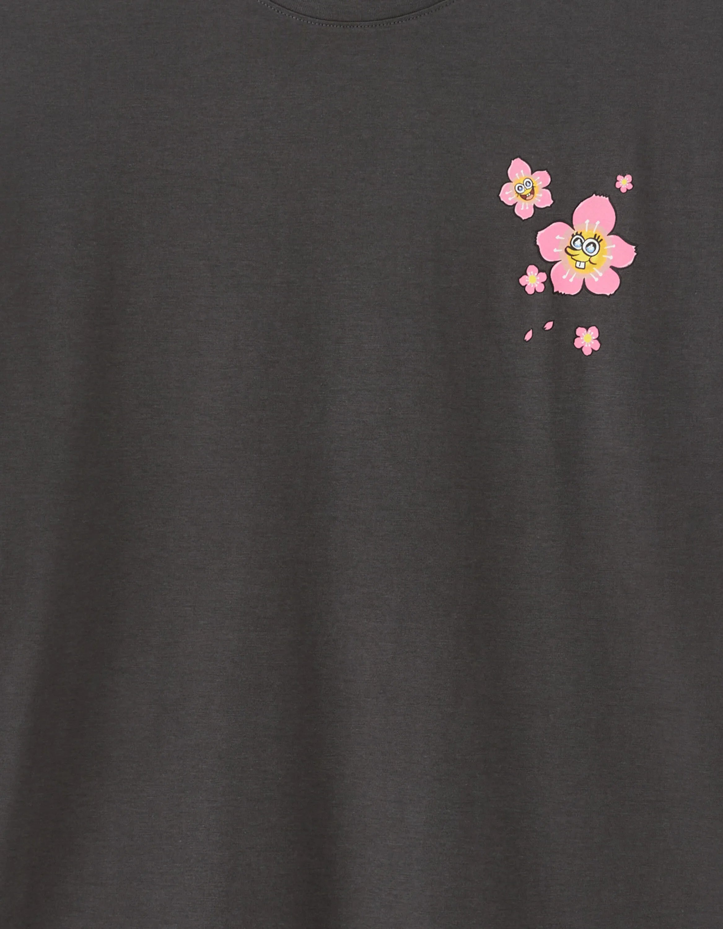 Celio_Dark Grey_Spongebob Squarepants T-Shirt_LMEBOB_DARK GREY_05