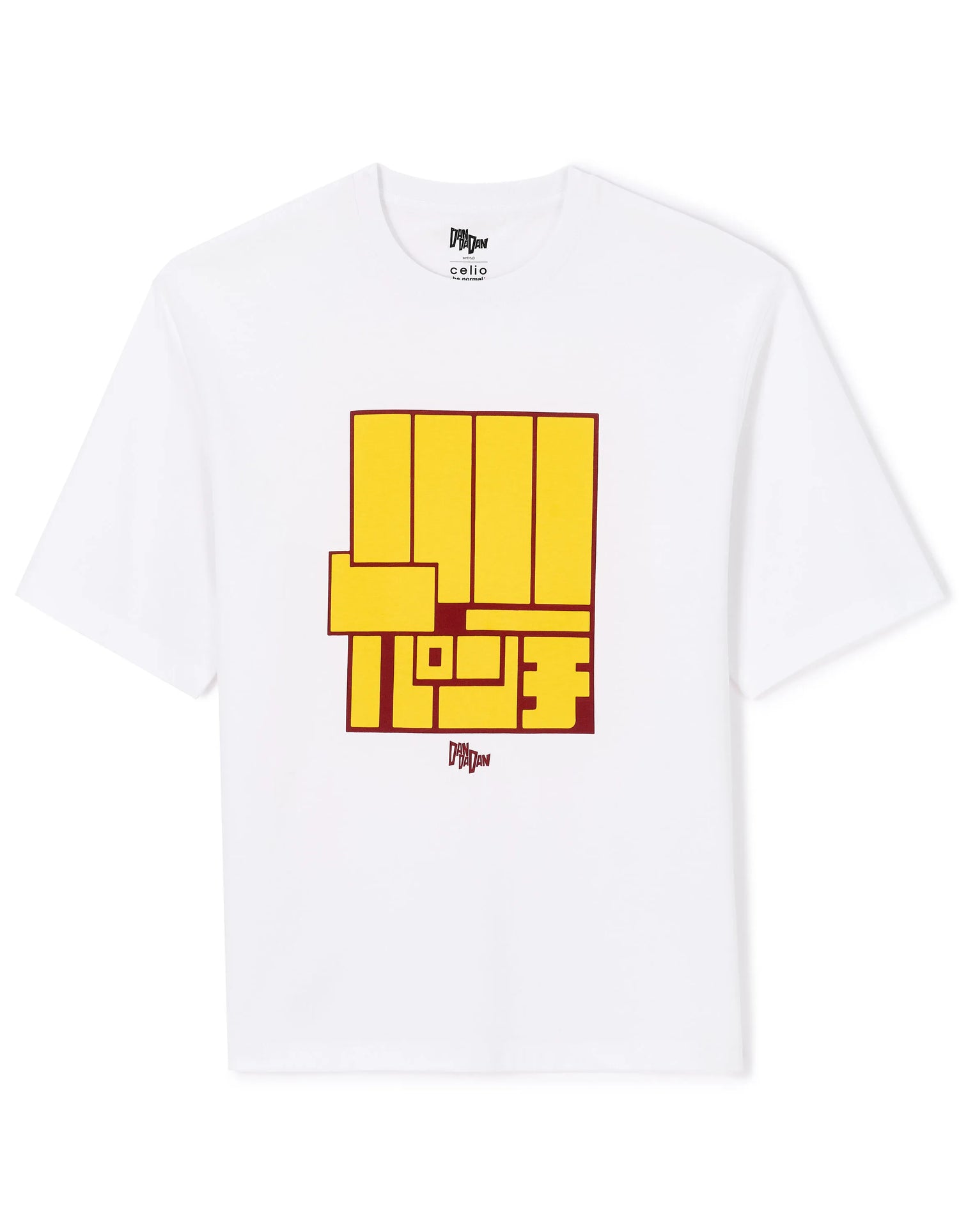 Celio_Blanc_Dandadan T-Shirt By Momo Ayase_LMEDDD_BLANC_02