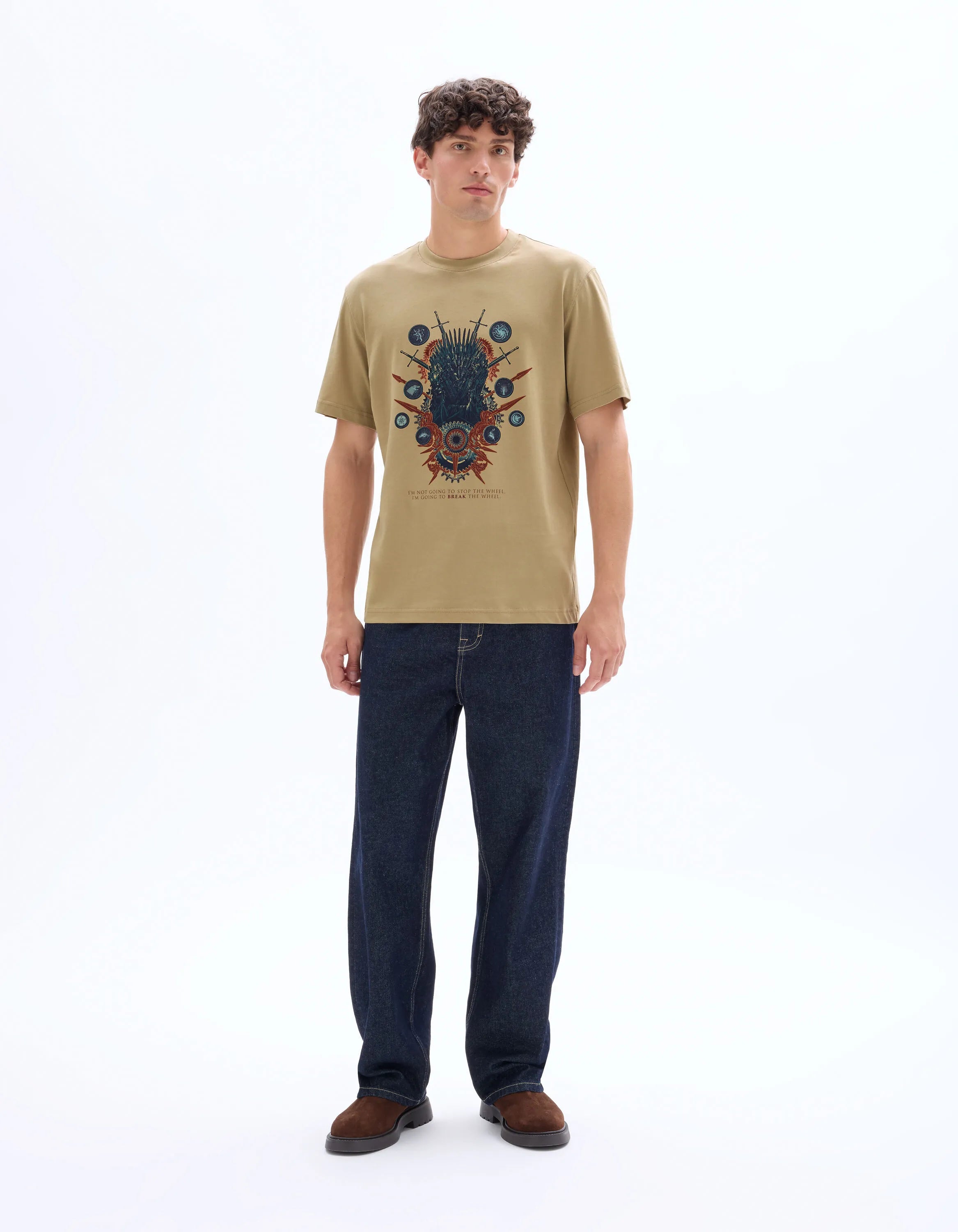 Celio_Green_Game of Thrones - Khaki T-Shirt_LMEGOT_KAKI_02