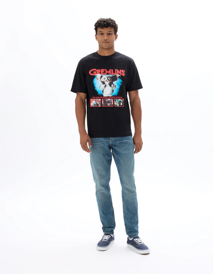 Celio_Black_Gremlins T-Shirt_LMEGRIM1_BLACK_02