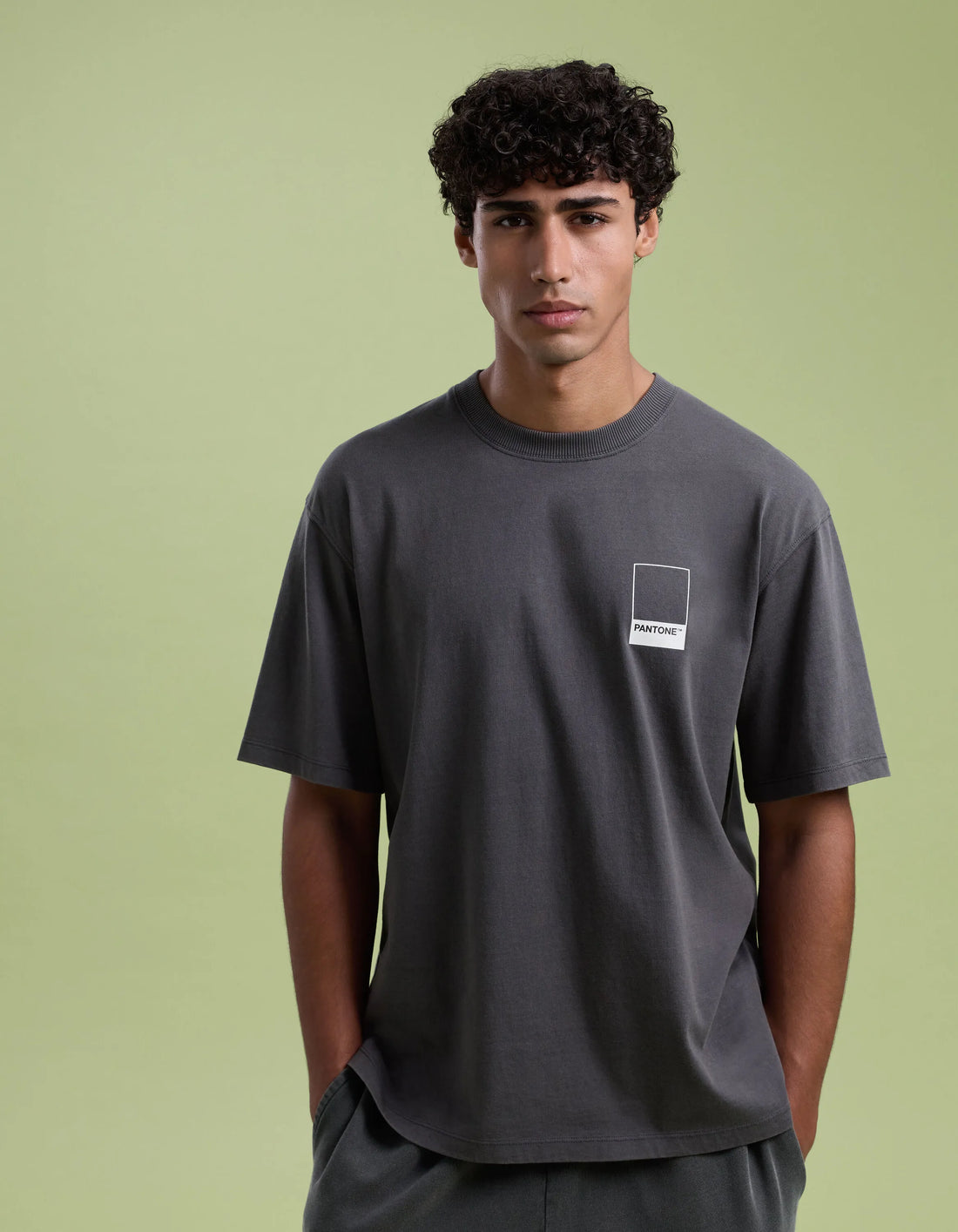 Celio_Anthracite_Pantone T-Shirt_LMEPAN2_ANTHRACITE_06