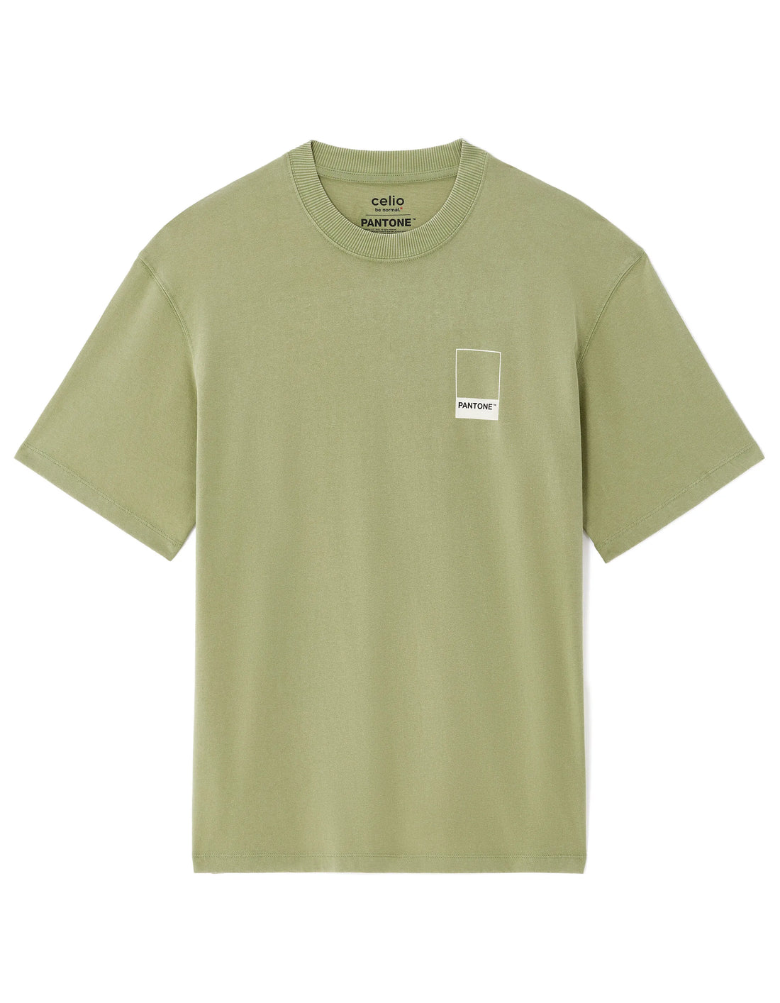 Celio_Green_Pantone T-Shirt_LMEPAN2_GREEN_02