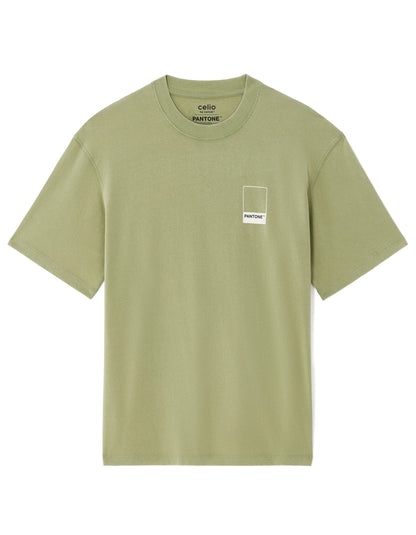 Celio_Green_Pantone T-Shirt_LMEPAN2_GREEN_02