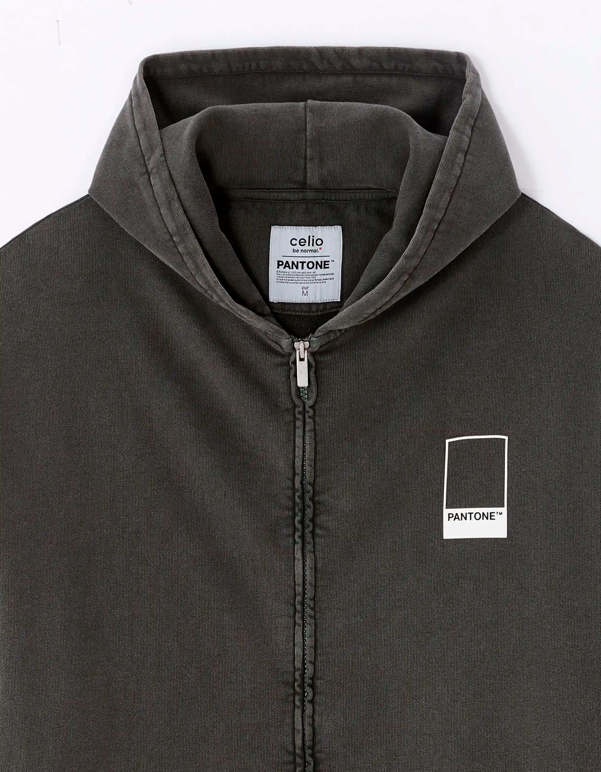 Celio_Anthracite_Pantone Zip-Up Sweatshirt_LMEPANSWZ_ANTHRACITE_05