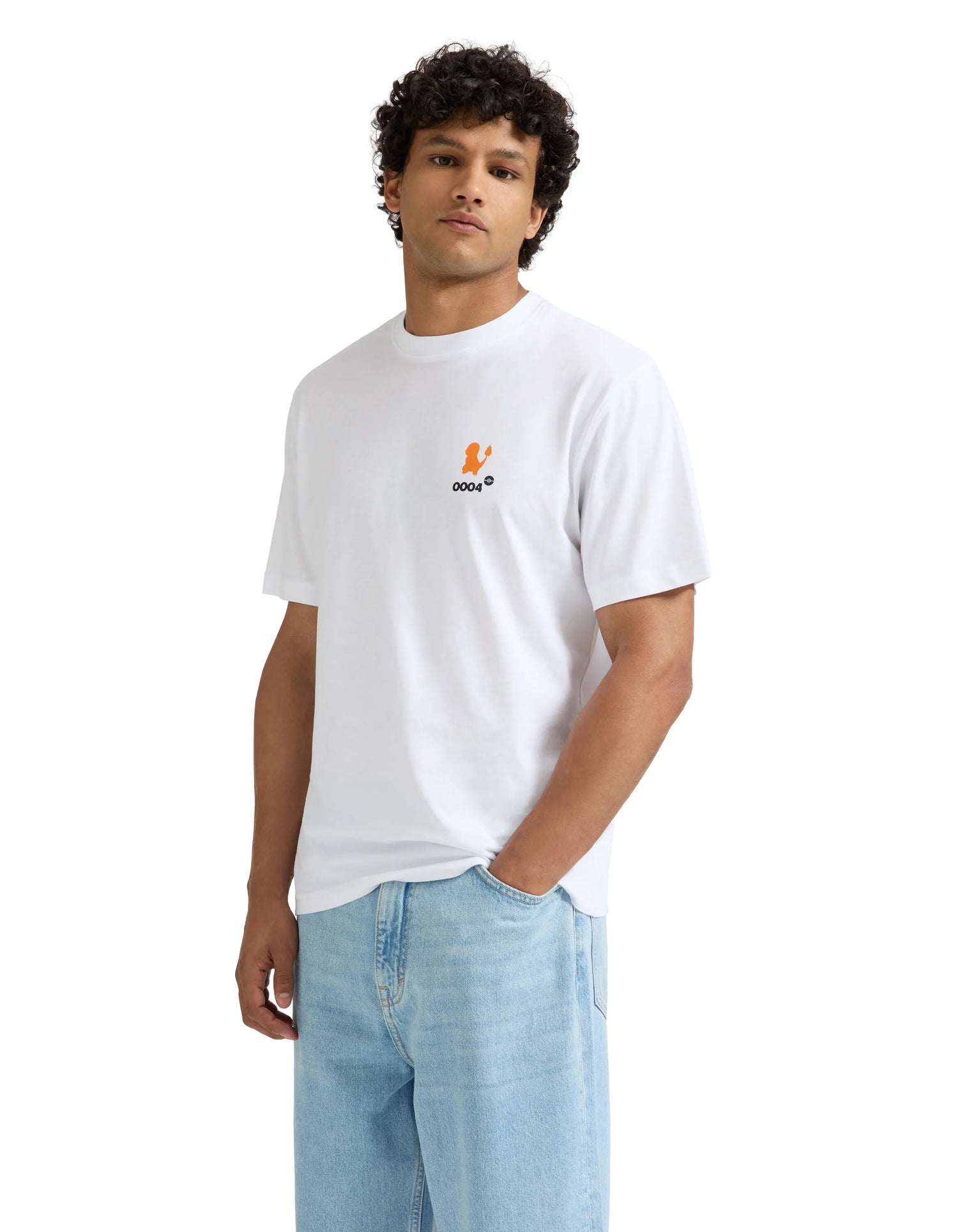 Celio_Blanc4_PokŽmon Charmander T-Shirt_LMEPOKE0_BLANC4_01