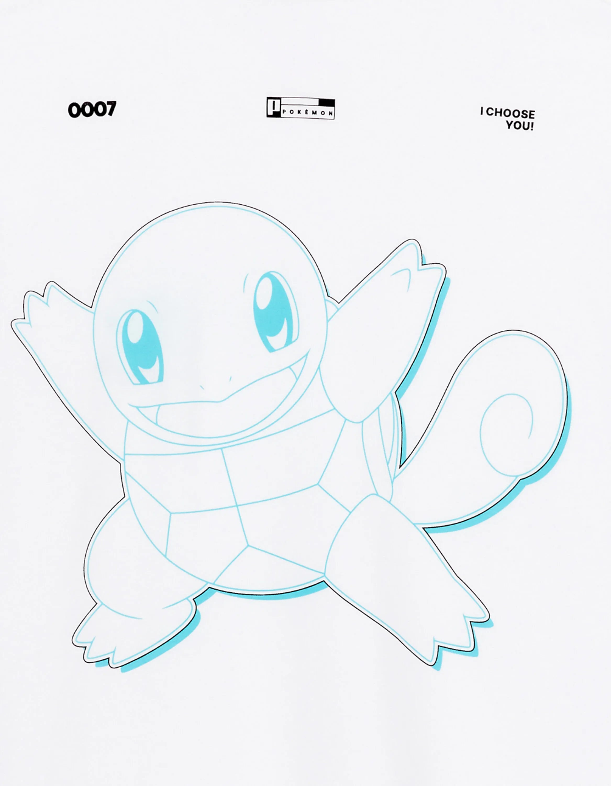 Celio_Blanc7_PokŽmon Squirtle T-Shirt_LMEPOKE0_BLANC7_07