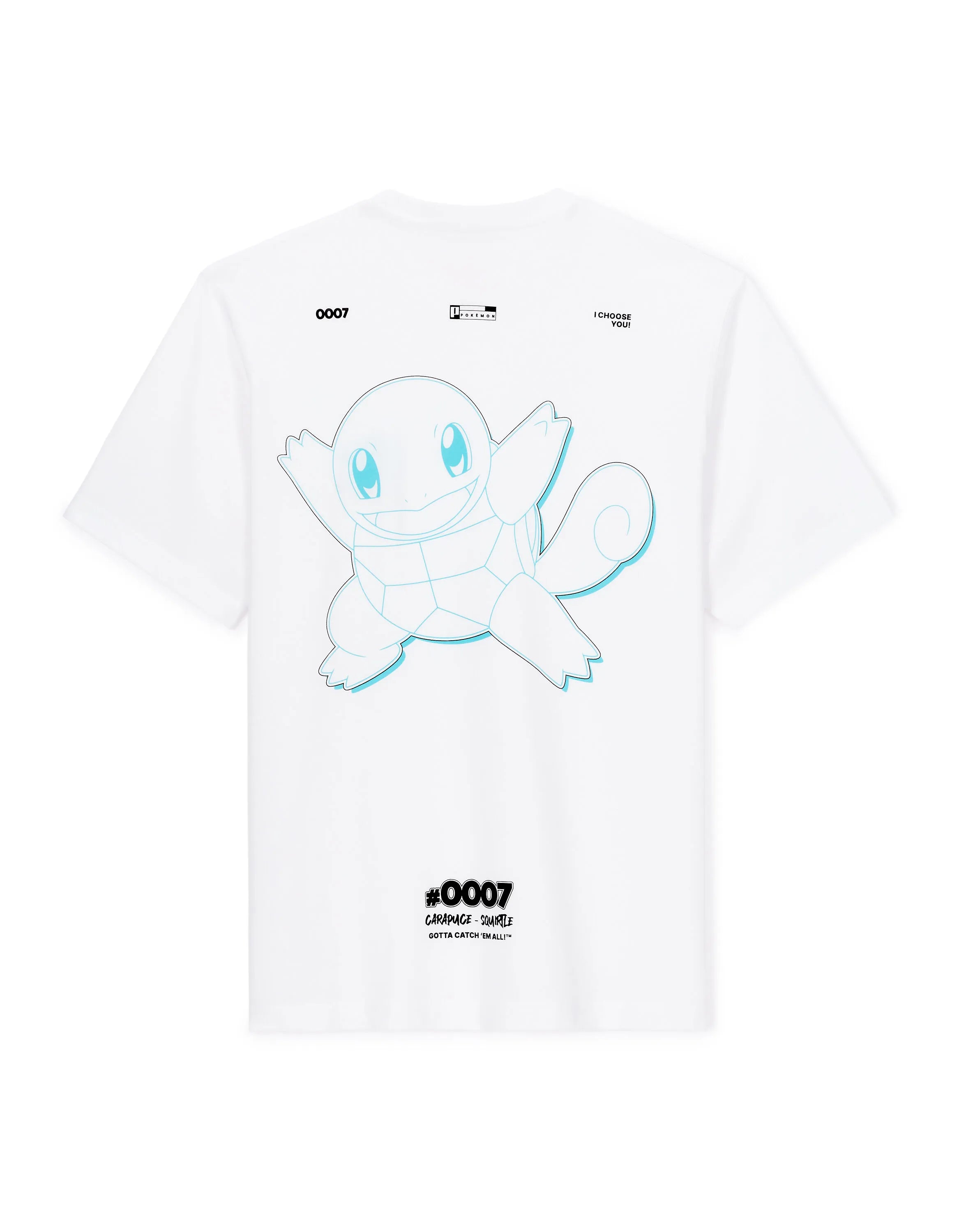 Celio_Blanc7_PokŽmon Squirtle T-Shirt_LMEPOKE0_BLANC7_08