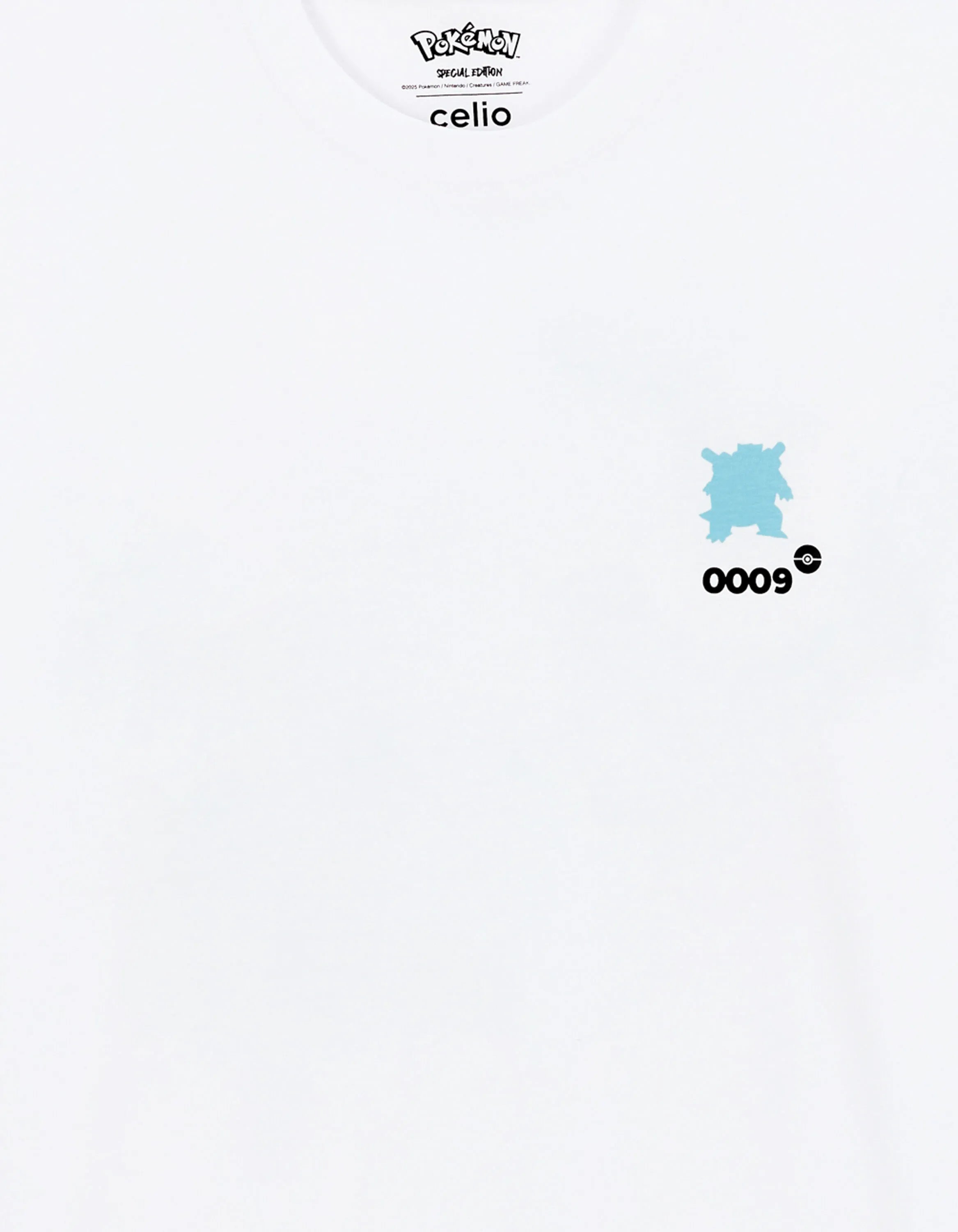 Celio_Blanc9_PokŽmon Blastoise T-Shirt_LMEPOKE0_BLANC9_06