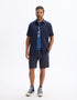 Celio_Navy Stretch Bermuda Shorts_LOJOVALBM_NAVY_01