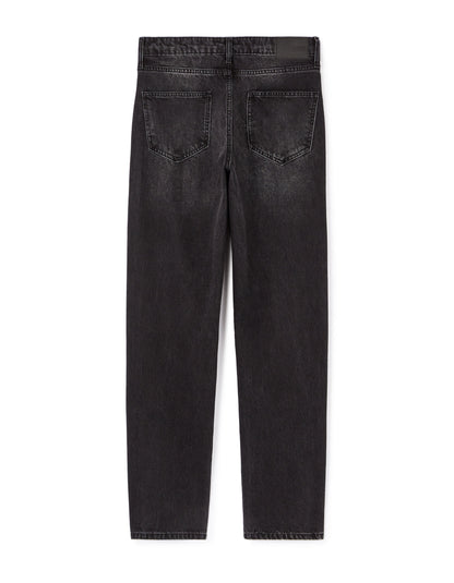Celio_Black 100% Cotton Loose Jeans_LOLOOSE_BLACK_05