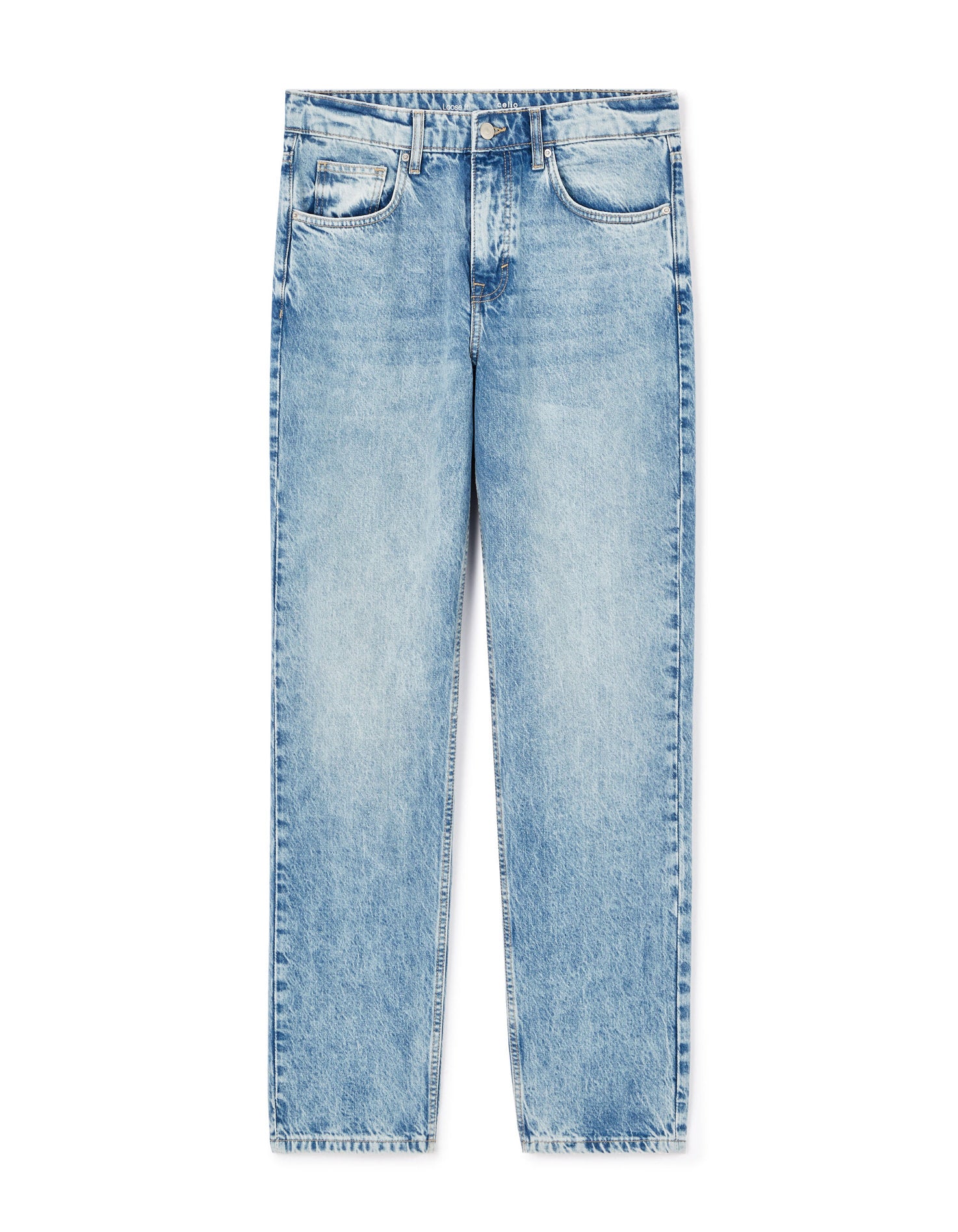 Celio_Light Blue Loose Jeans 100% Cotton_LOLOOSE_BLEACHED_06