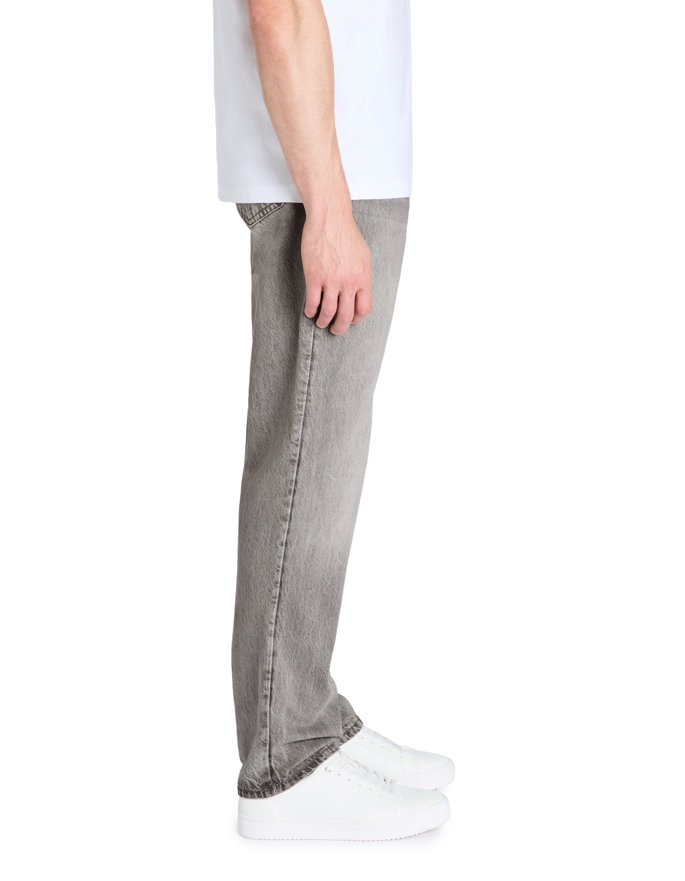 Celio_Medium Grey 100% Cotton Loose Jeans_LOLOOSE_GREY_04