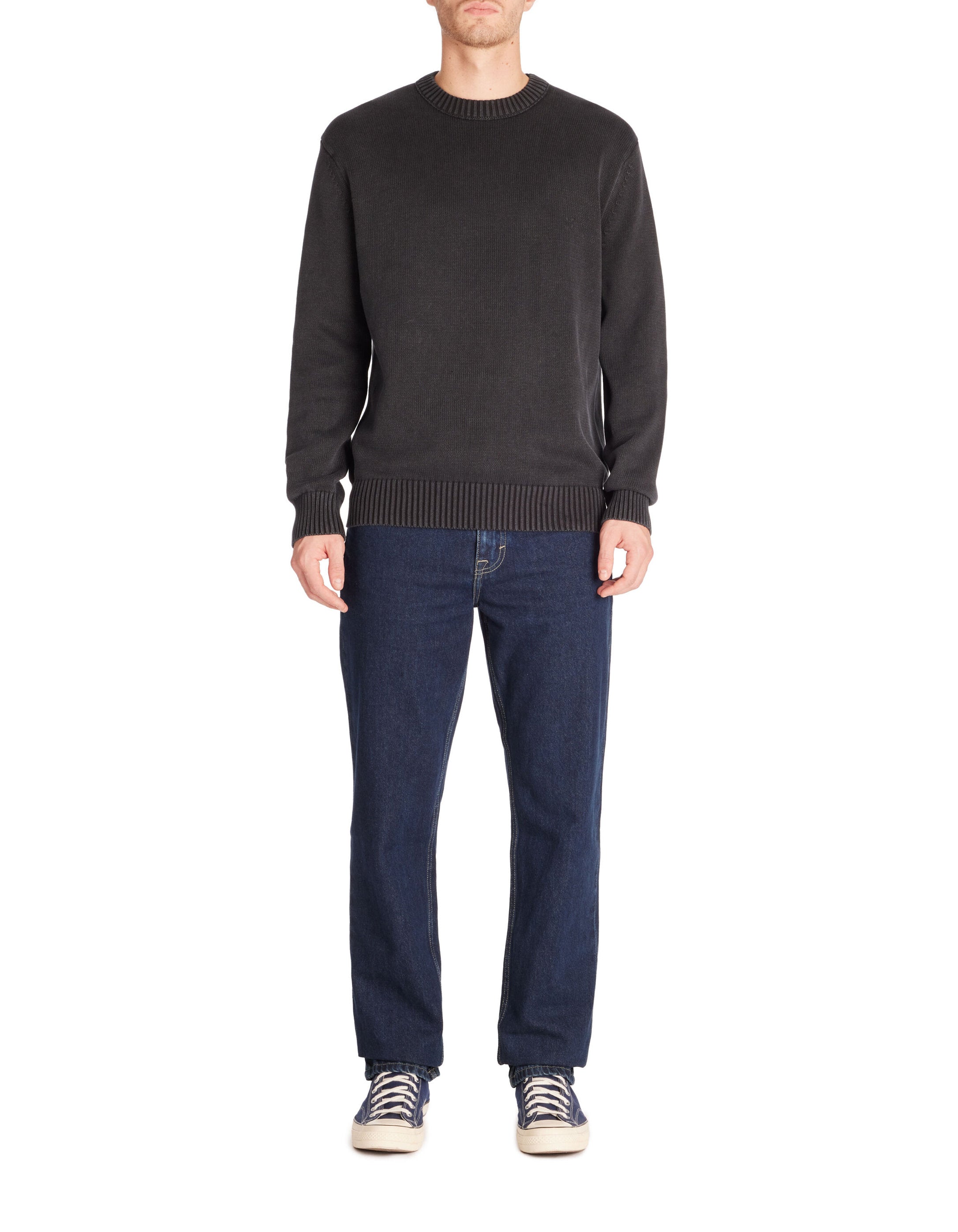 Celio_Dark Blue Loose Jeans 100% Cotton_LOLOOSE_RINSE_01