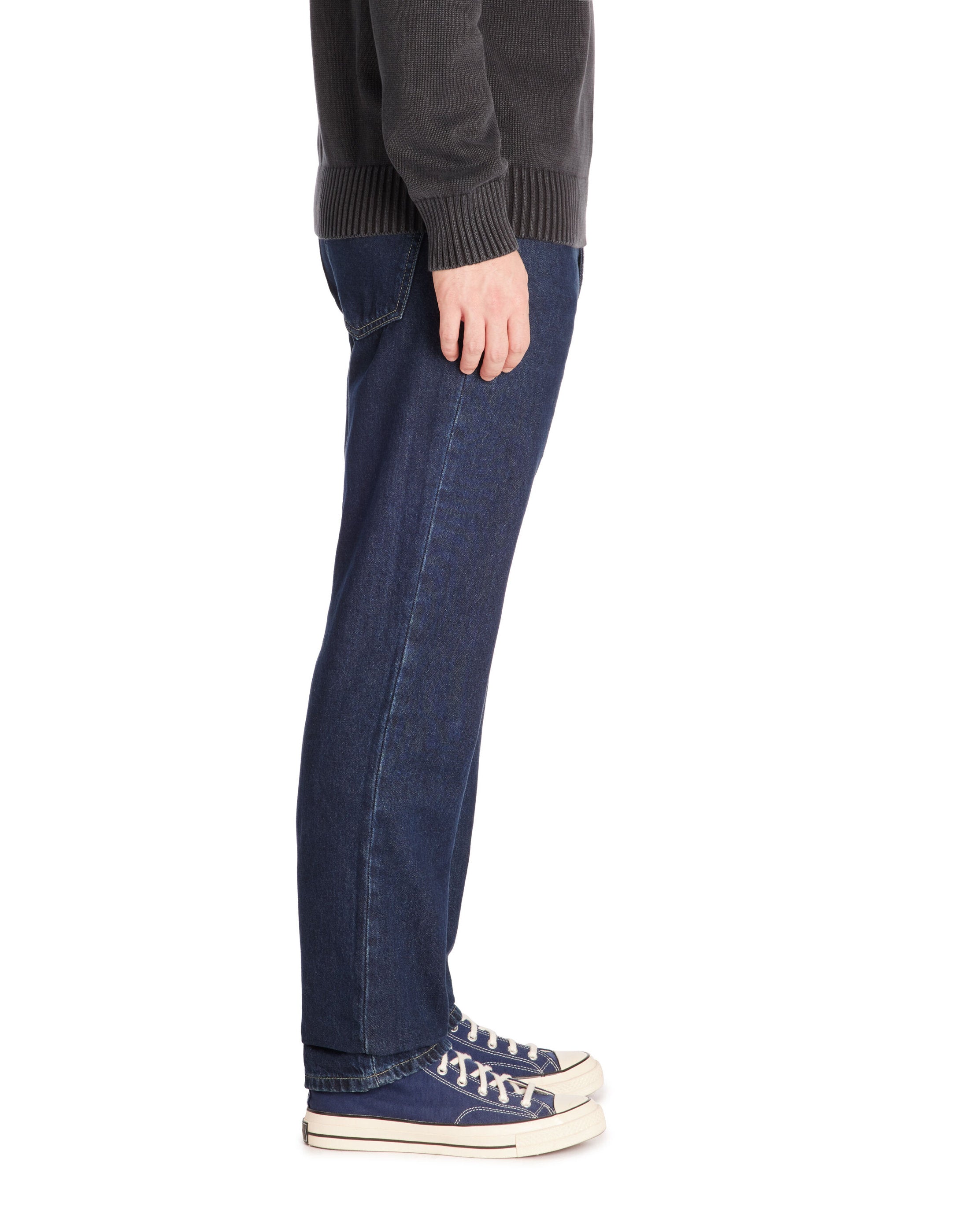 Celio_Dark Blue Loose Jeans 100% Cotton_LOLOOSE_RINSE_04