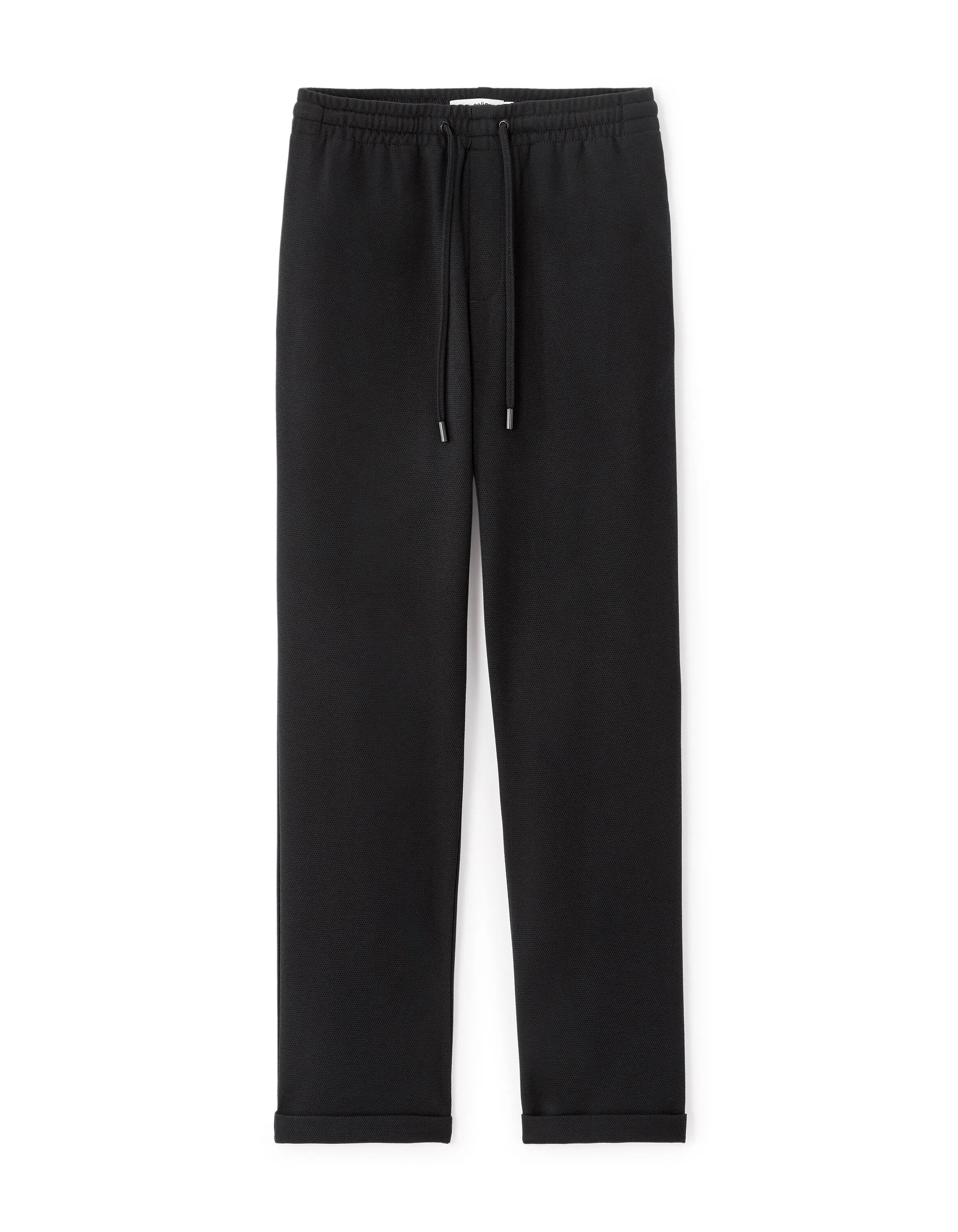 Celio_Black H25_24H Slim Stretch 7/8 Pants_LOPICK_BLACK H25_06